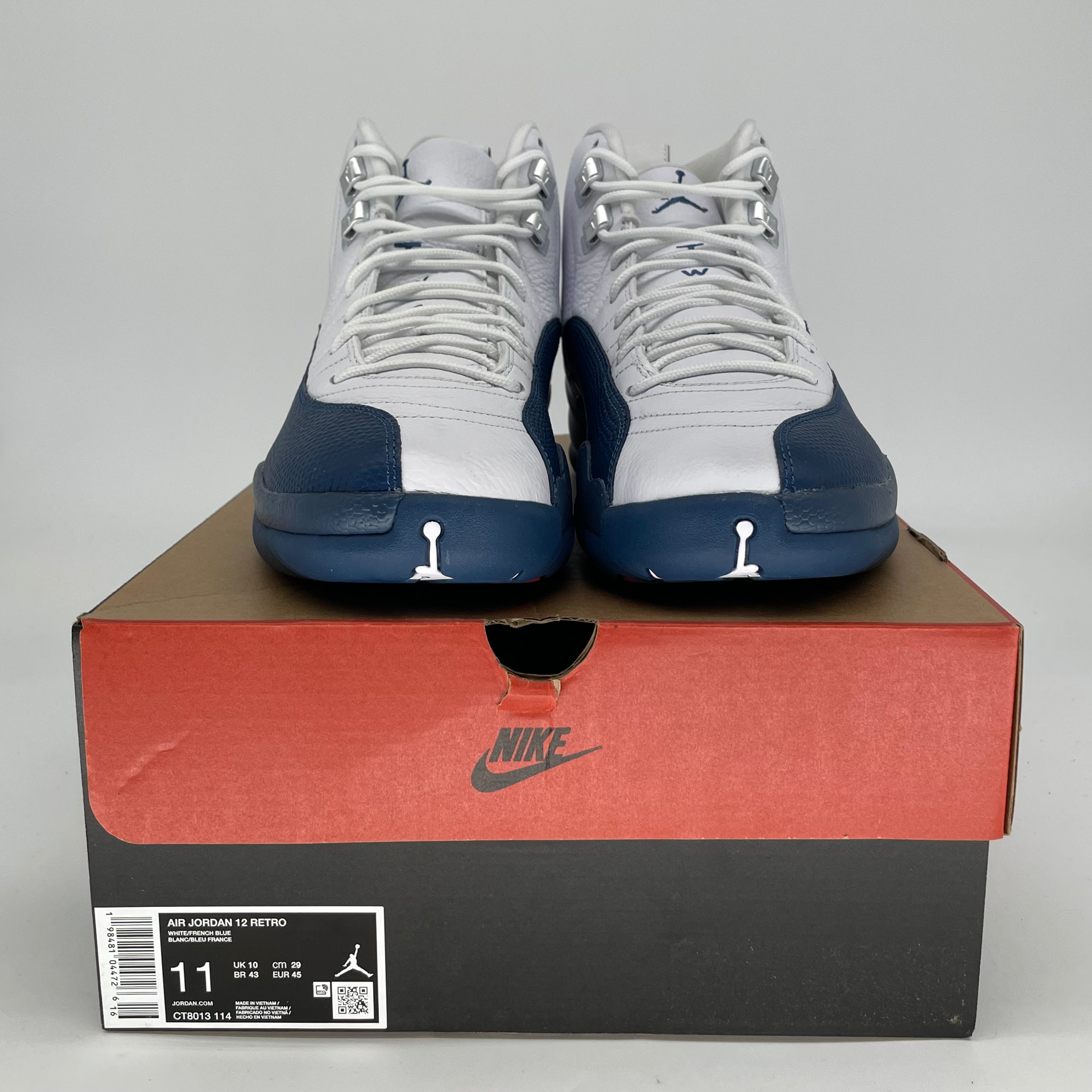 AIR JORDAN 12 FRENCH BLUE CT8013-114 SIZE 11/12.5W