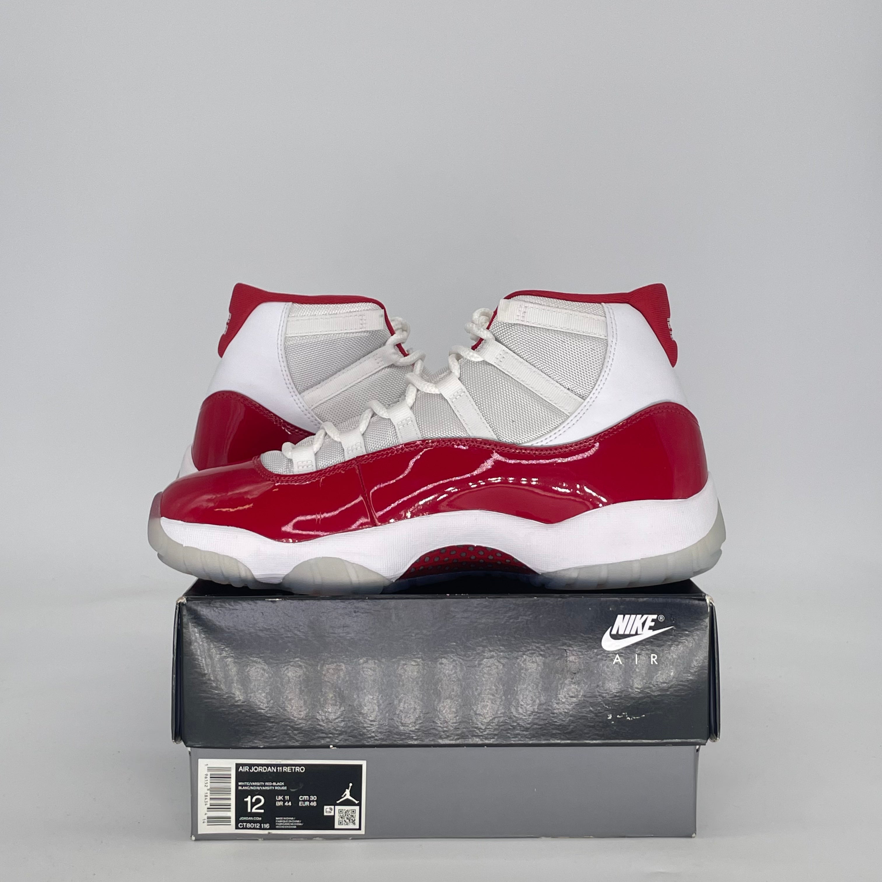 AIR JORDAN 11 CHERRY (2022) CT8012-116 SIZE 12/13.5W