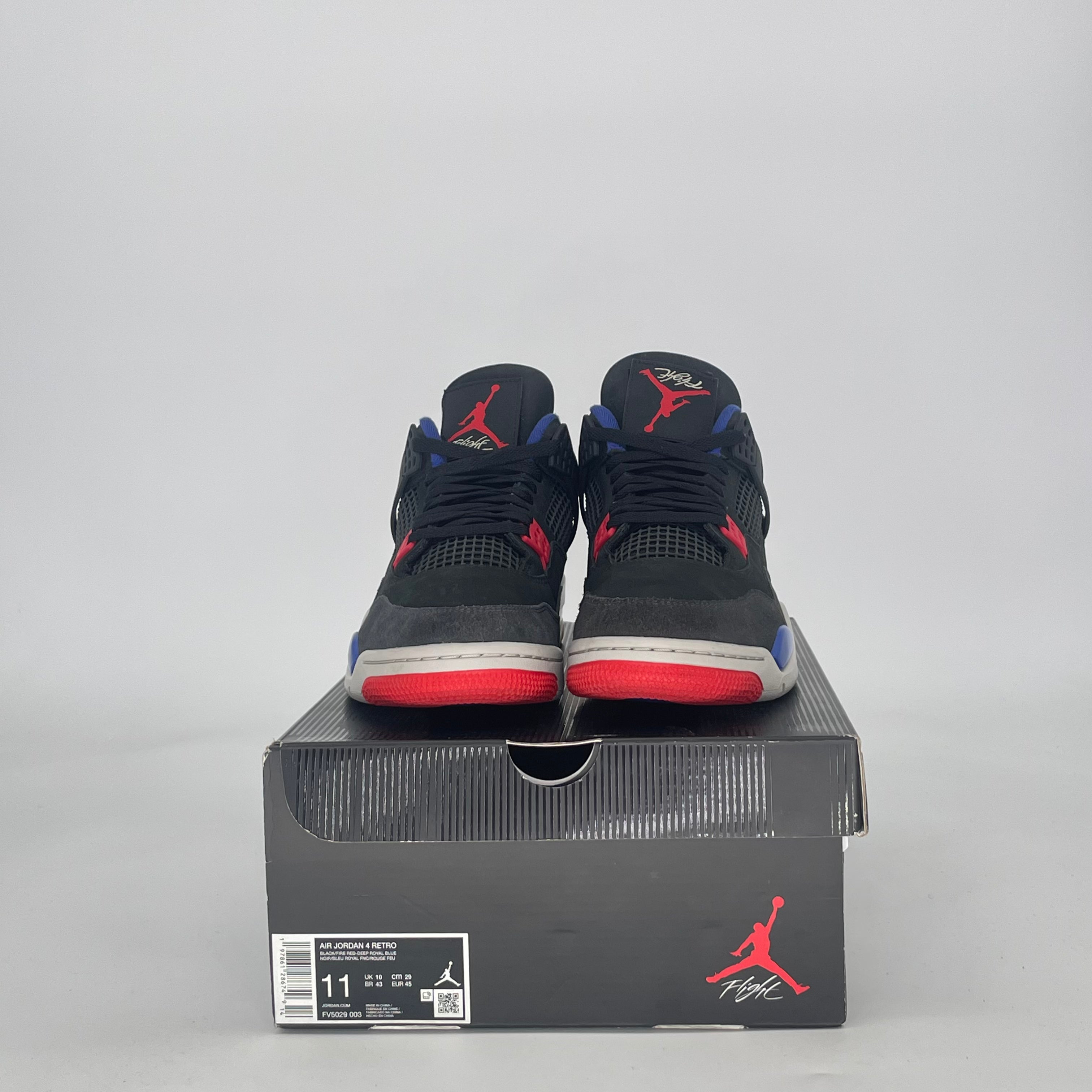 AIR JORDAN 4 RARE AIR (WHITE LETTERING) FV5029-003 SIZE 11/12.5W