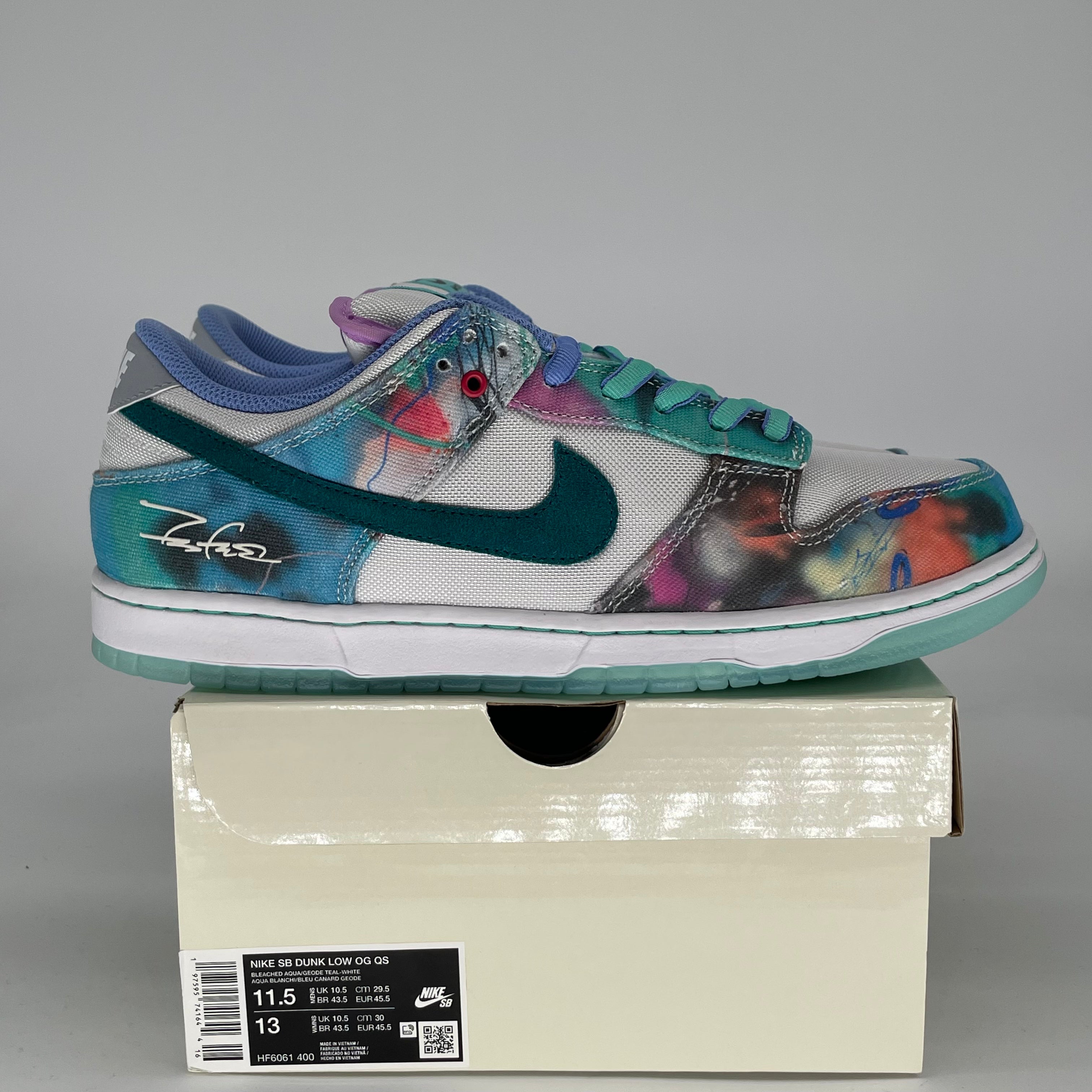 NIKE SB DUNK LOW FUTURA HF6061-400 SIZE 11.5/13W
