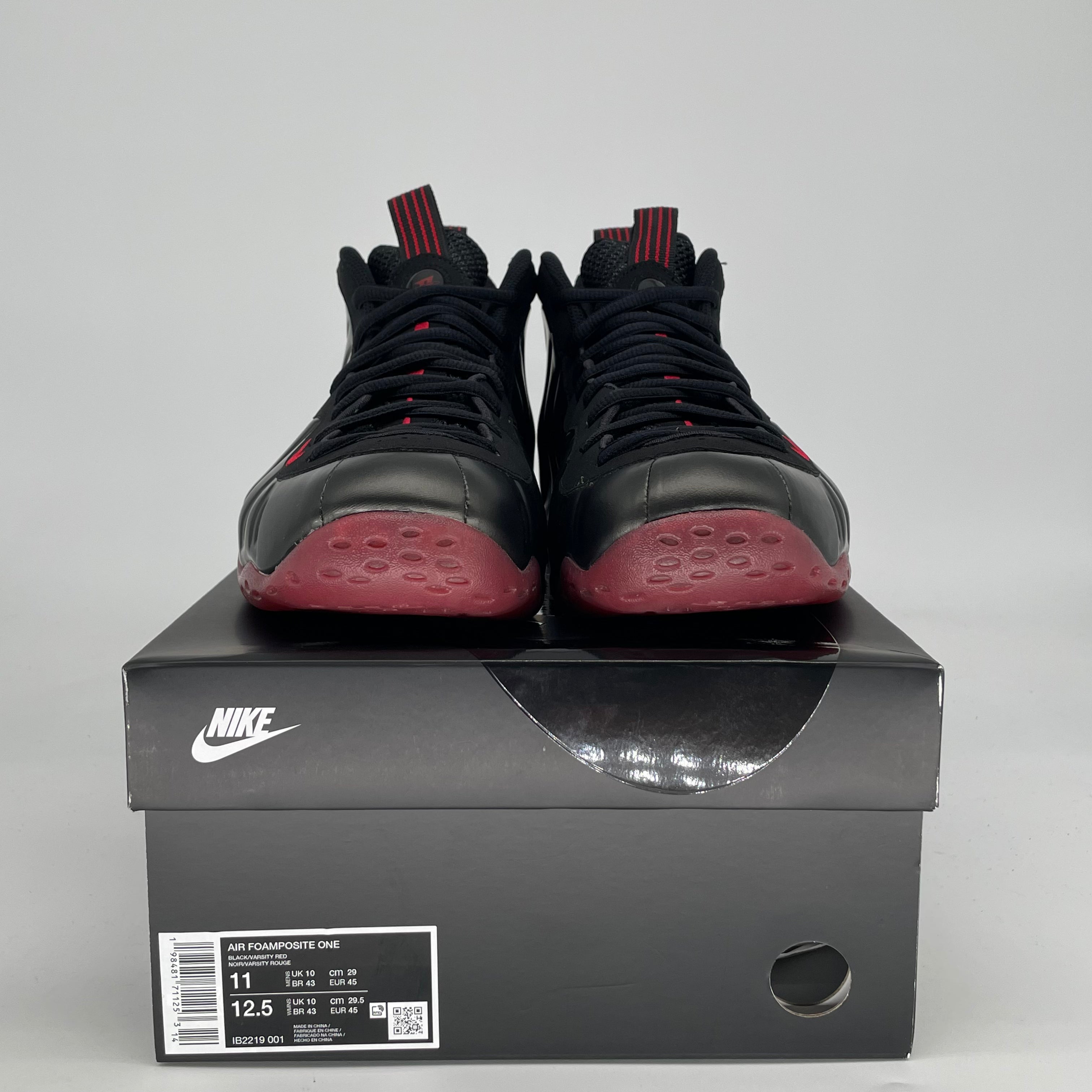 NIKE AIR FOAMPOSITE ONE COUGH DROP IB2219-001 SIZE 11/12.5W