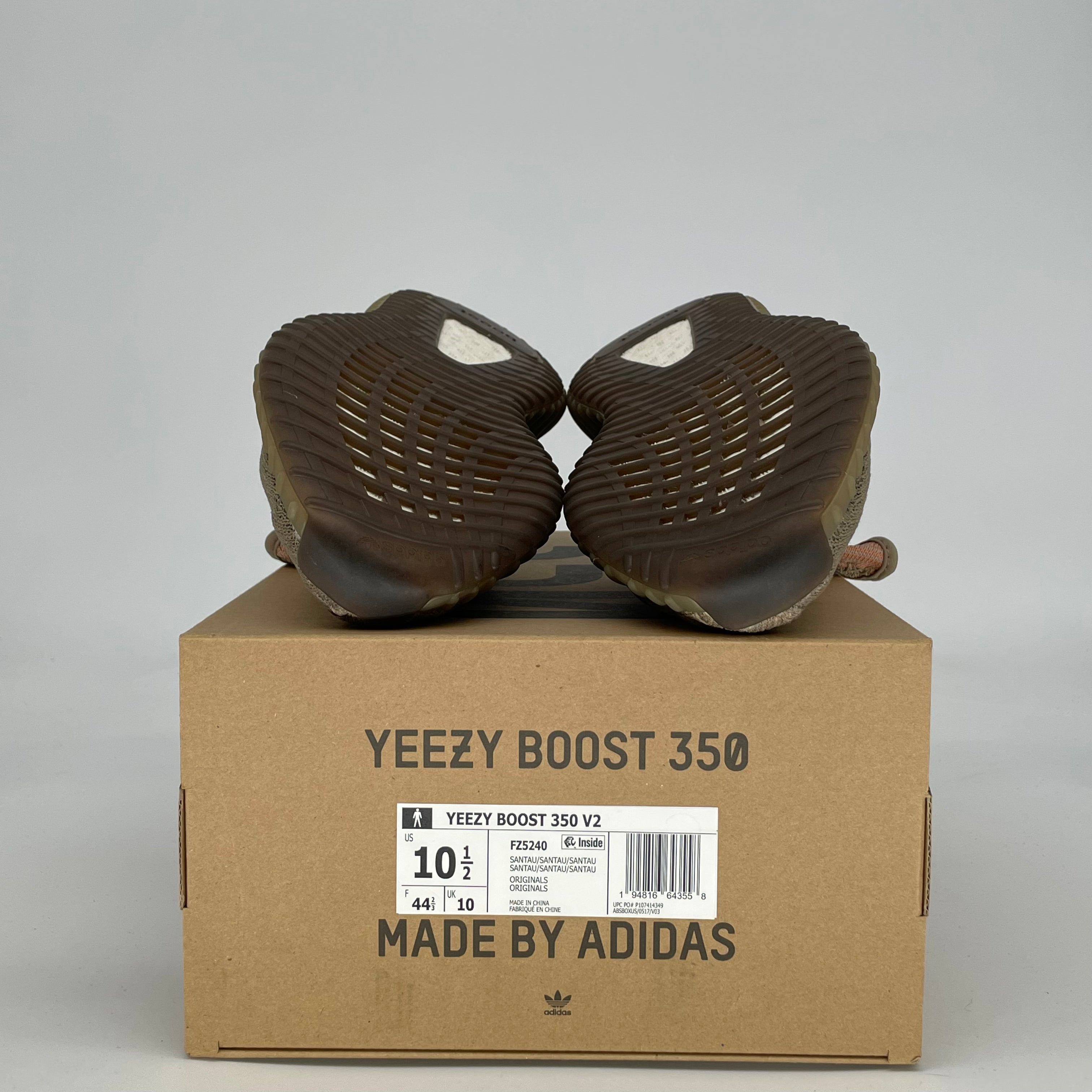 ADIDAS YEEZY 350 V2 SAND TAUPE FZ5240 SIZE 10.5/12W