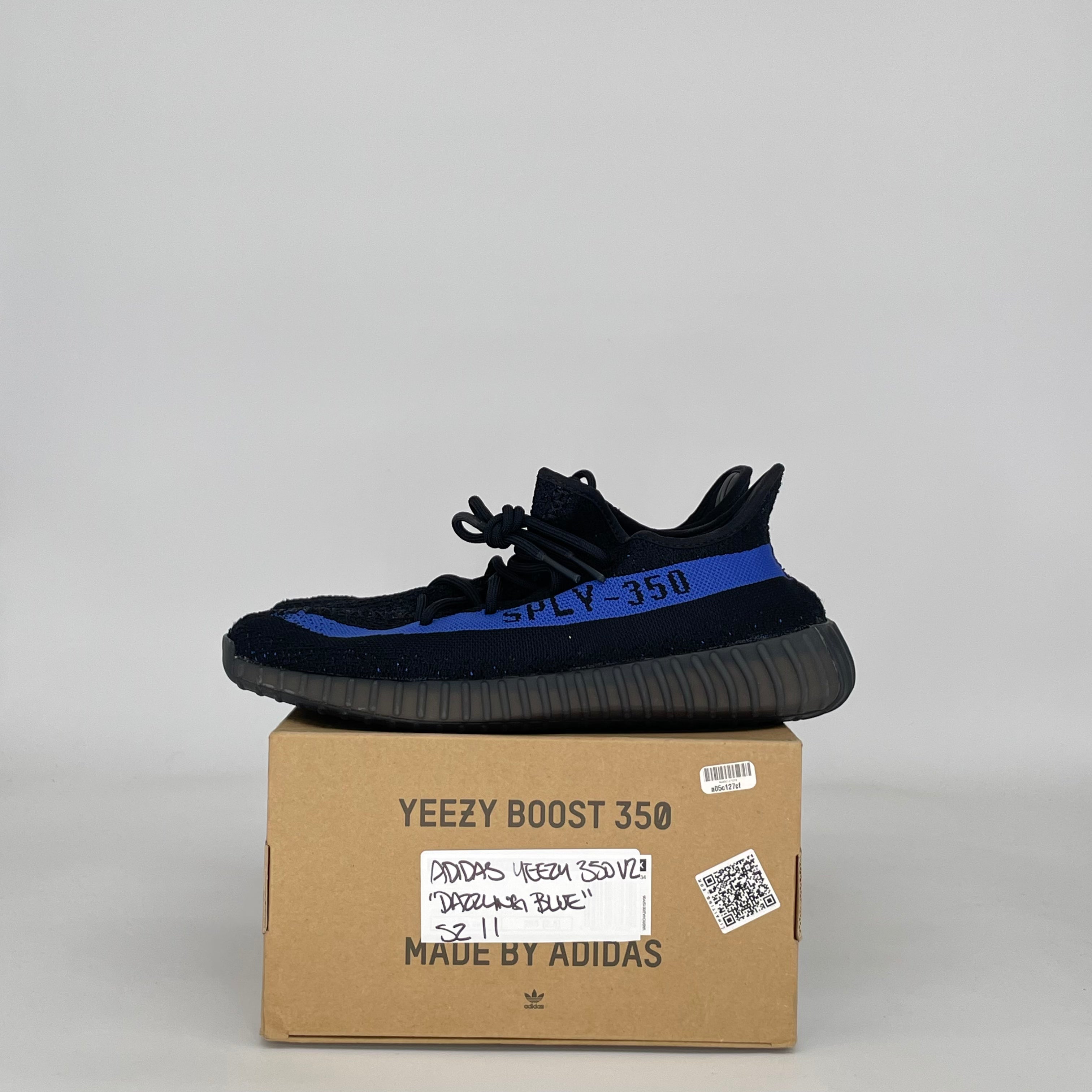 ADIDAS YEEZY 350 V2 DAZZLING BLUE GY7164 SIZE 11/12.5W