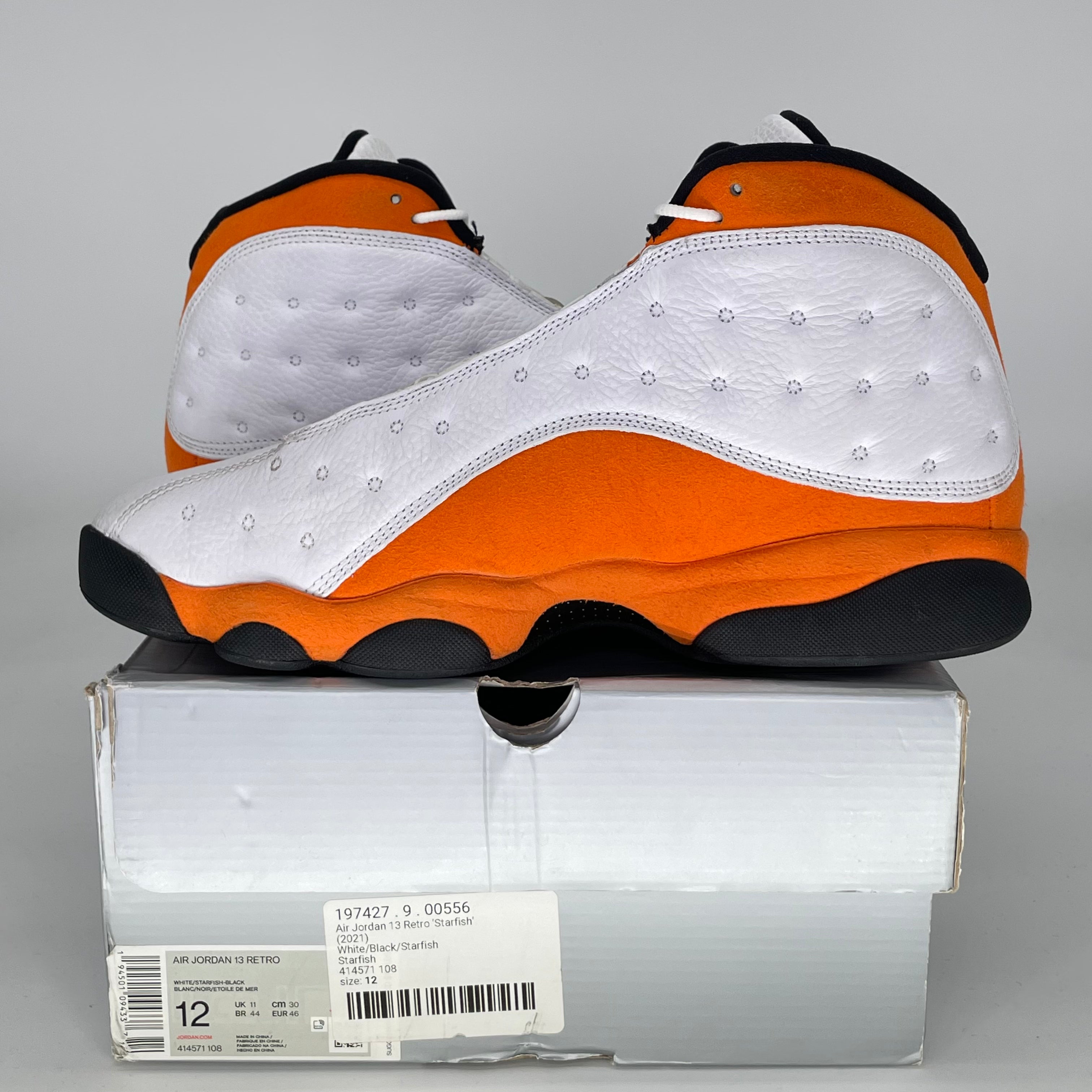 AIR JORDAN 13 STARFISH 414571-108 SIZE 12/13.5W