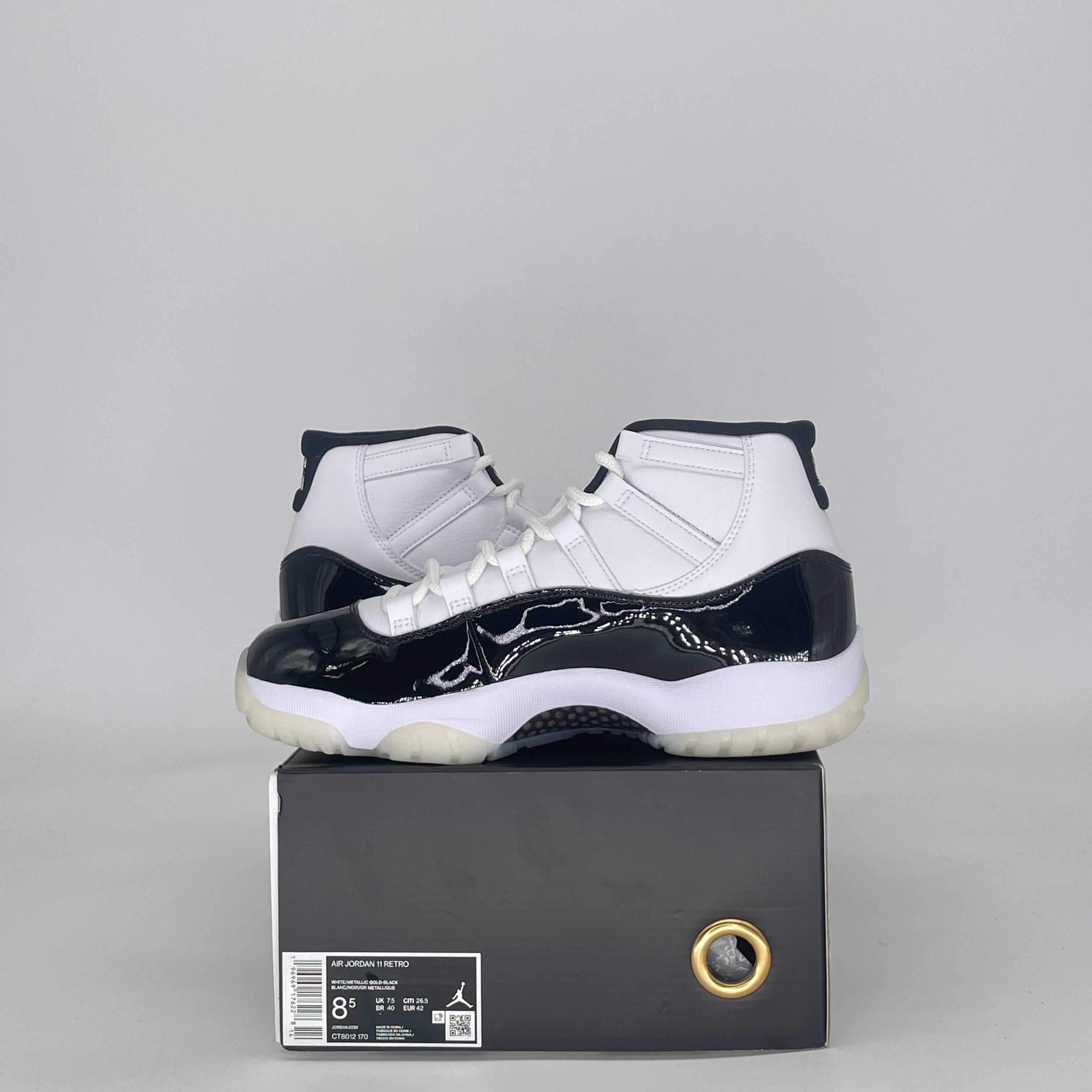 AIR JORDAN 11 DMP GRATITUDE CT8012-170 SIZE 8.5/10W