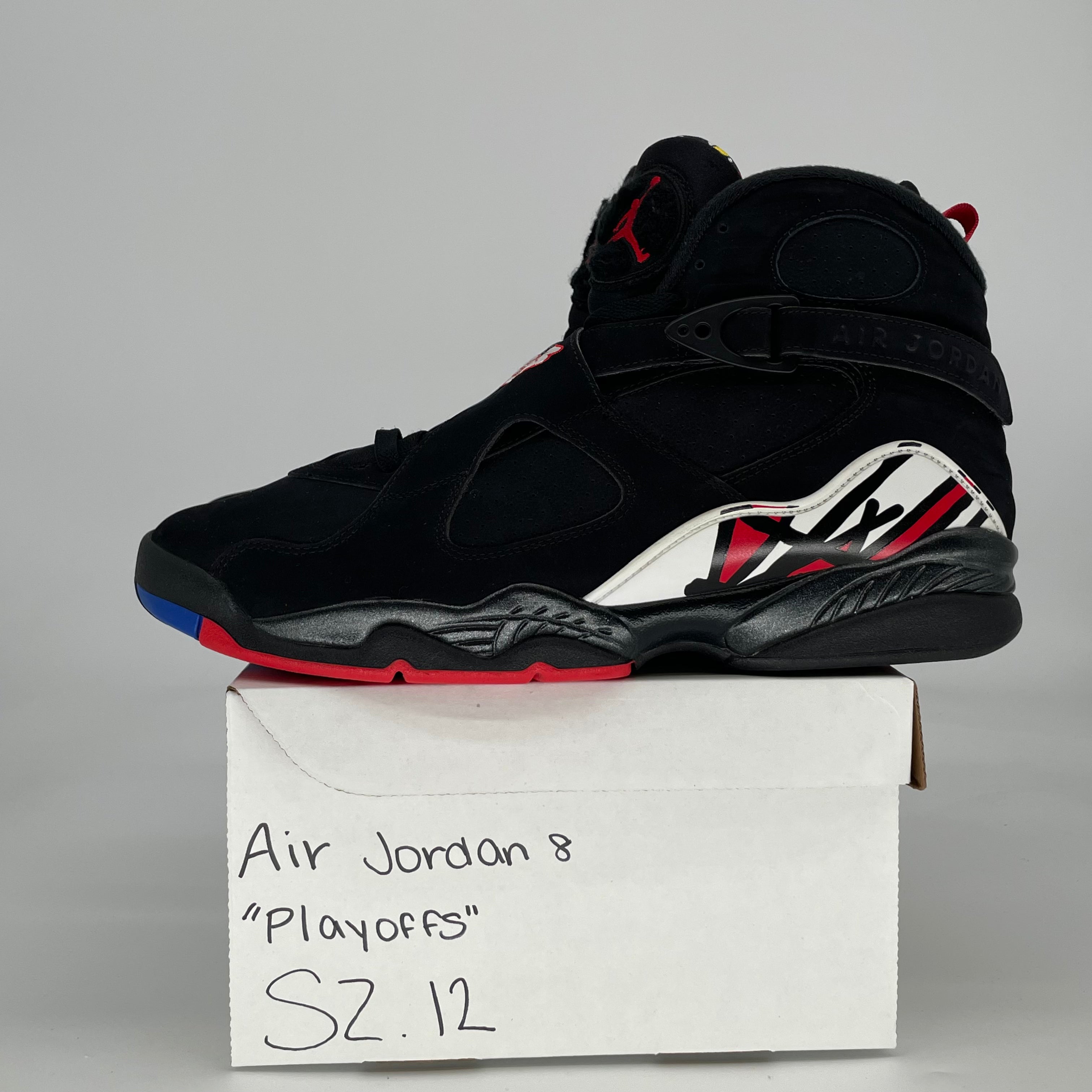 AIR JORDAN 8 PLAYOFFS 305381-062 SIZE 12/13.5W