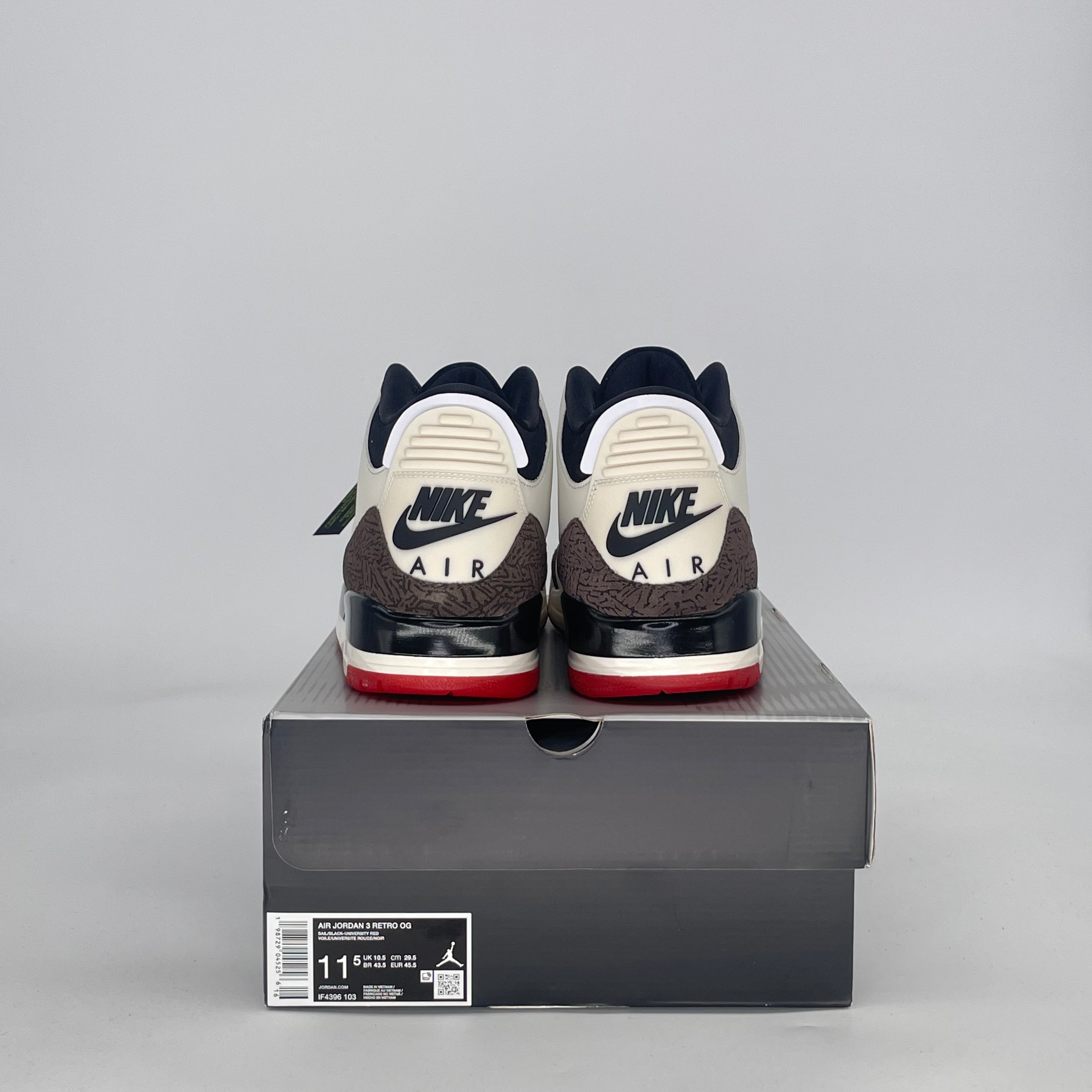 AIR JORDAN 3 WORLDS BEST DAD IF4396-103 SIZE 11.5/13W