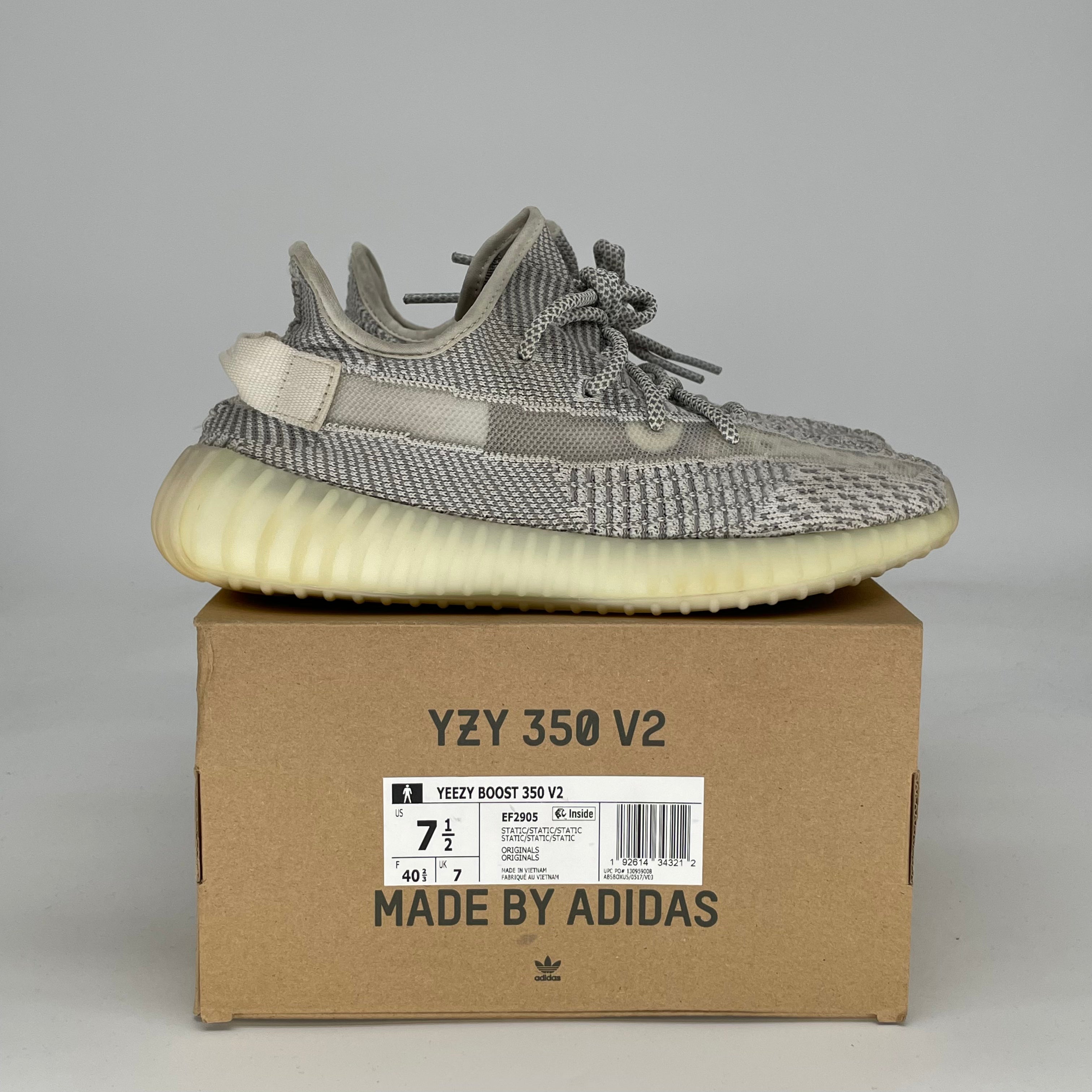 ADIDAS YEEZY 350 V2 STATIC EF2905 SIZE 7.5/9W