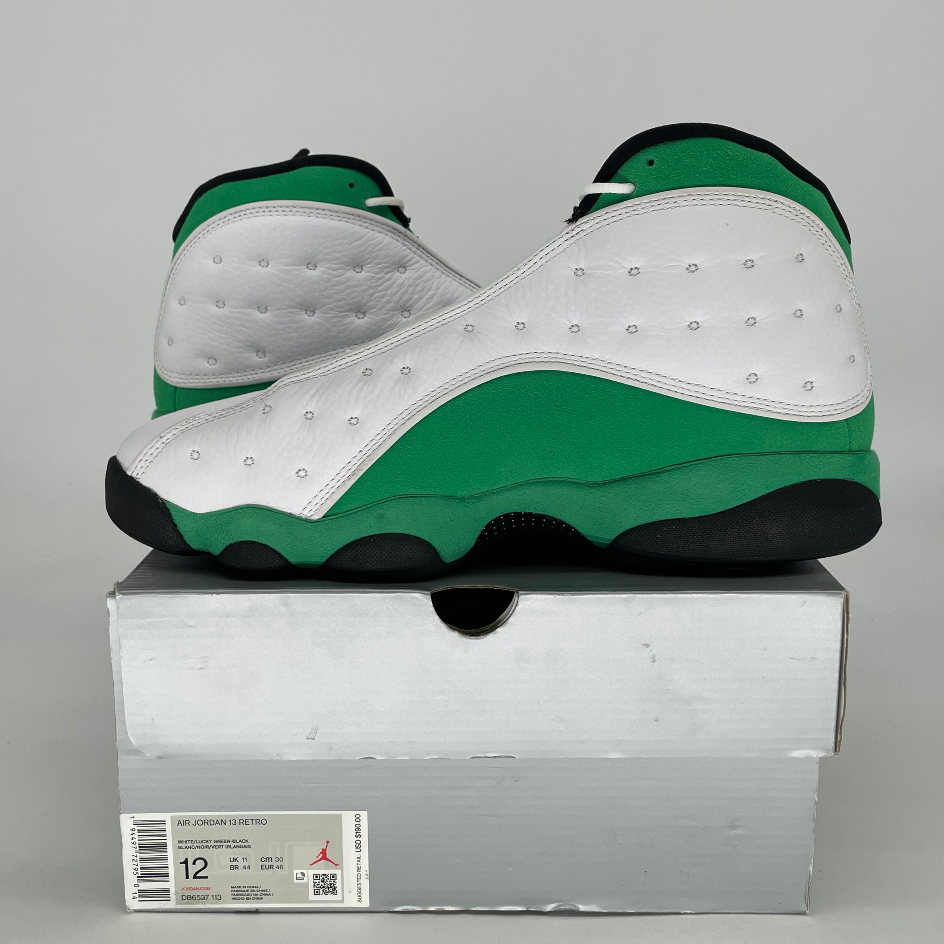 AIR JORDAN 13 LUCKY GREEN DB6537-113 SIZE 12/13.5W