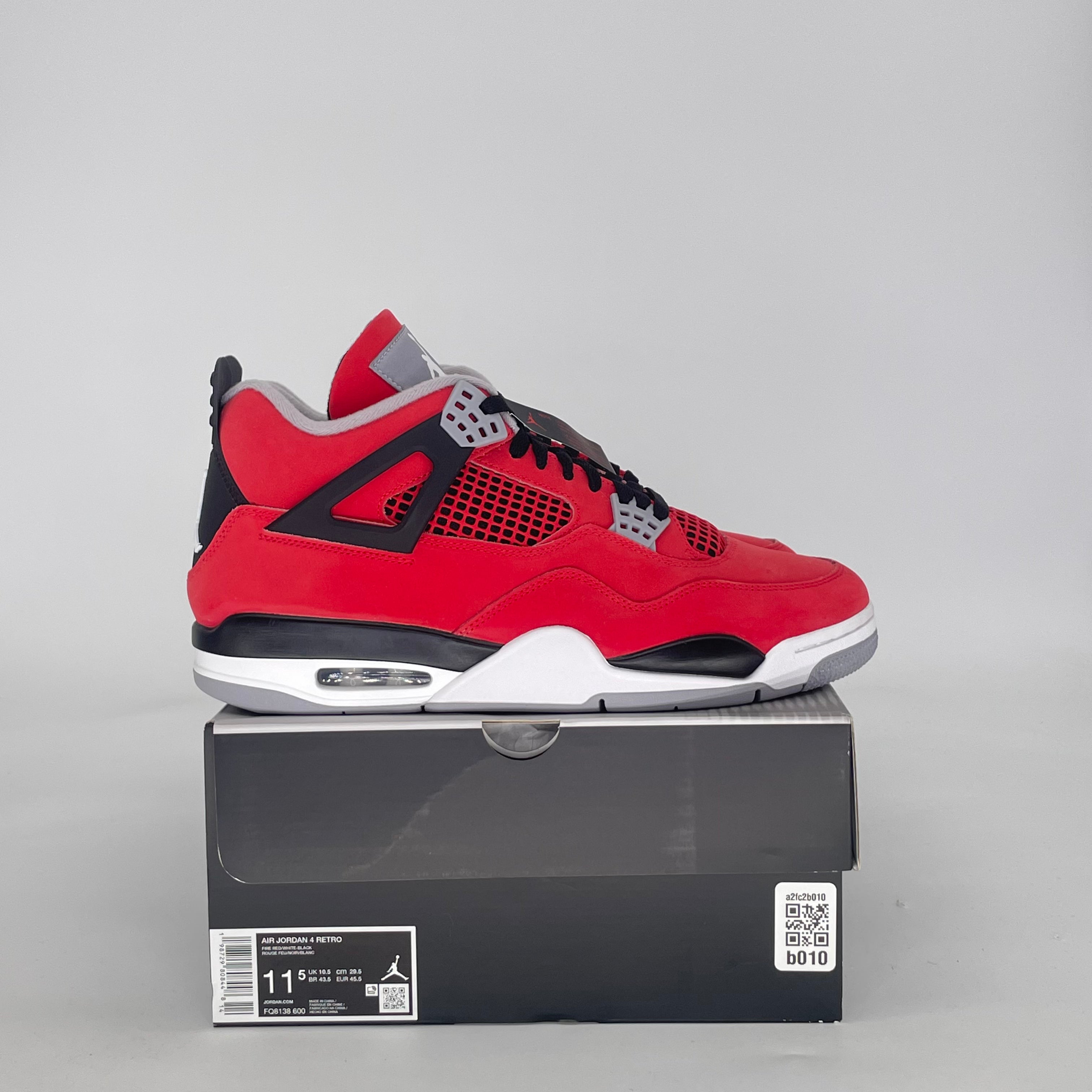 AIR JORDAN 4 TORO BRAVO FQ8138-600 SIZE 11.5/13W