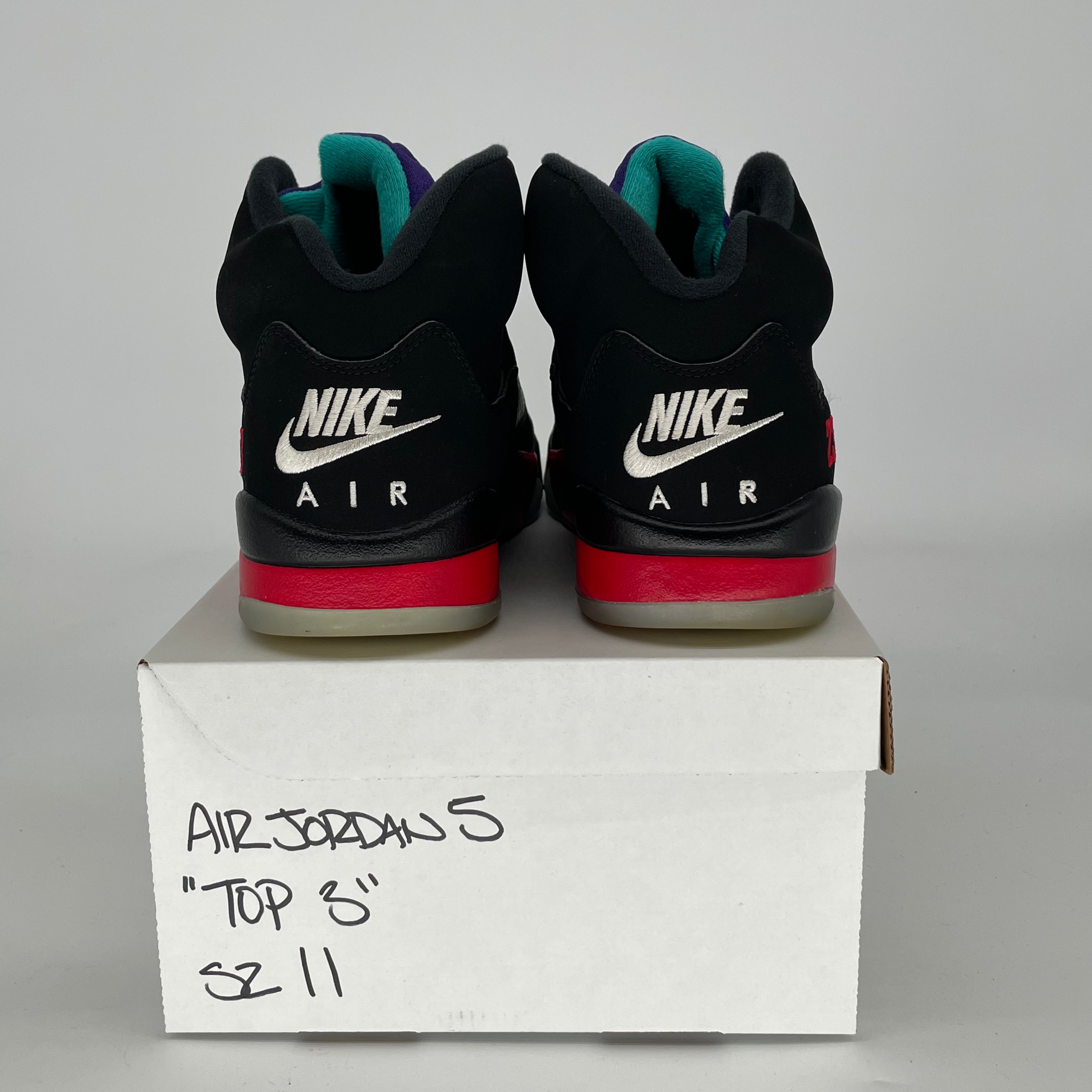 AIR JORDAN 5 TOP 3 CZ1786-001 SIZE 11/12.5W