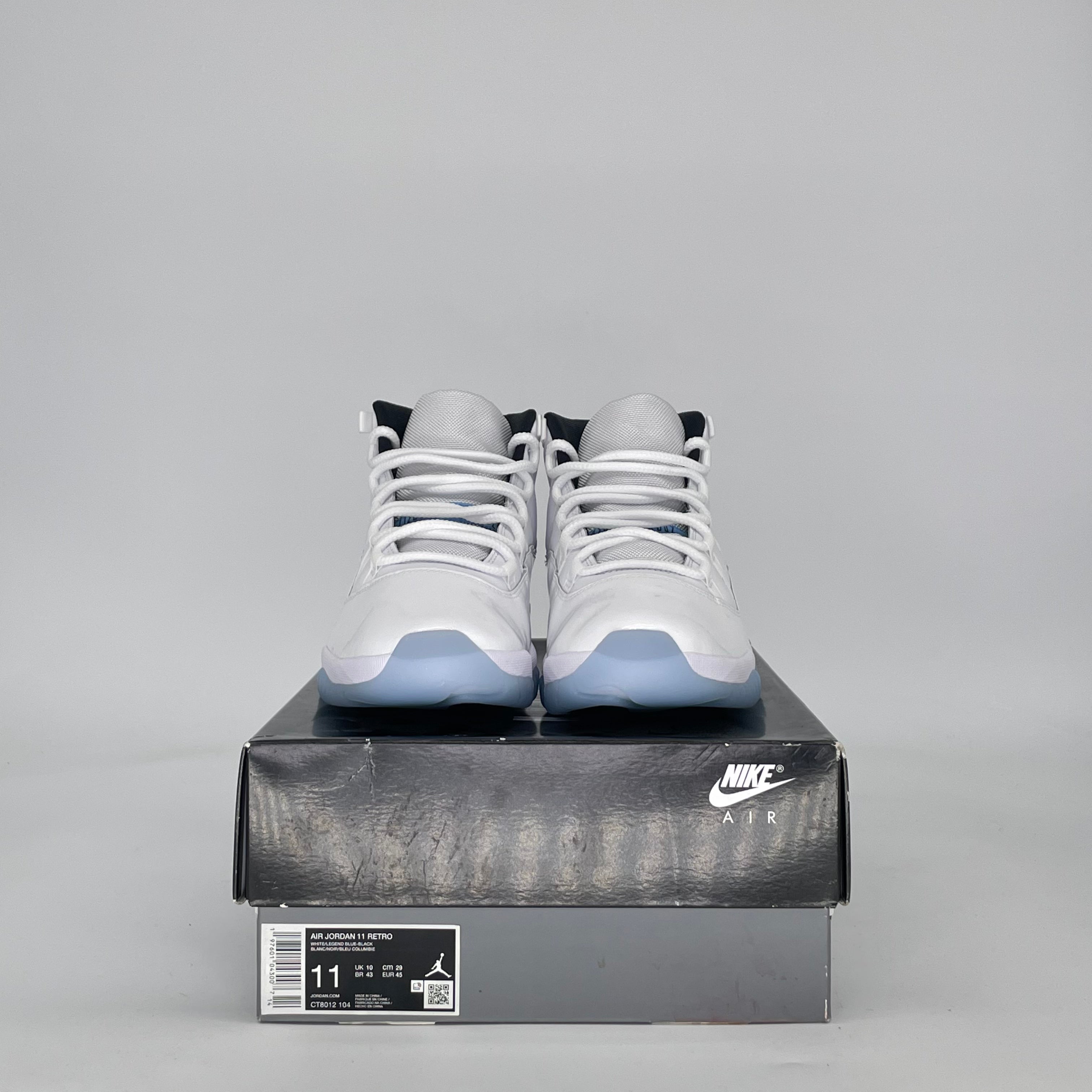AIR JORDAN 11 LEGEND BLUE CT8012-104 SIZE 11/12.5W