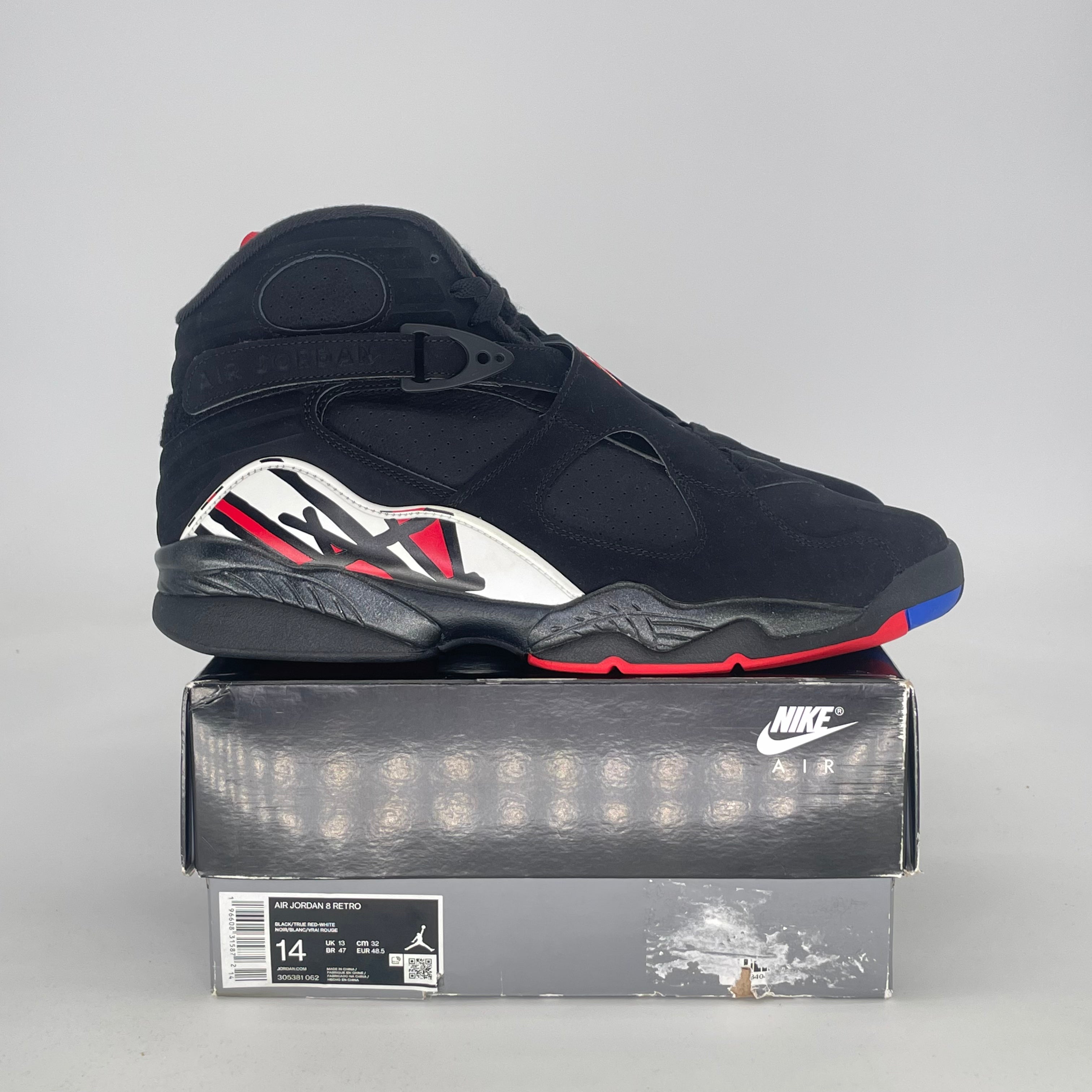 AIR JORDAN 8 PLAYOFFS (2023) 305381-062 SIZE 14/15.5W