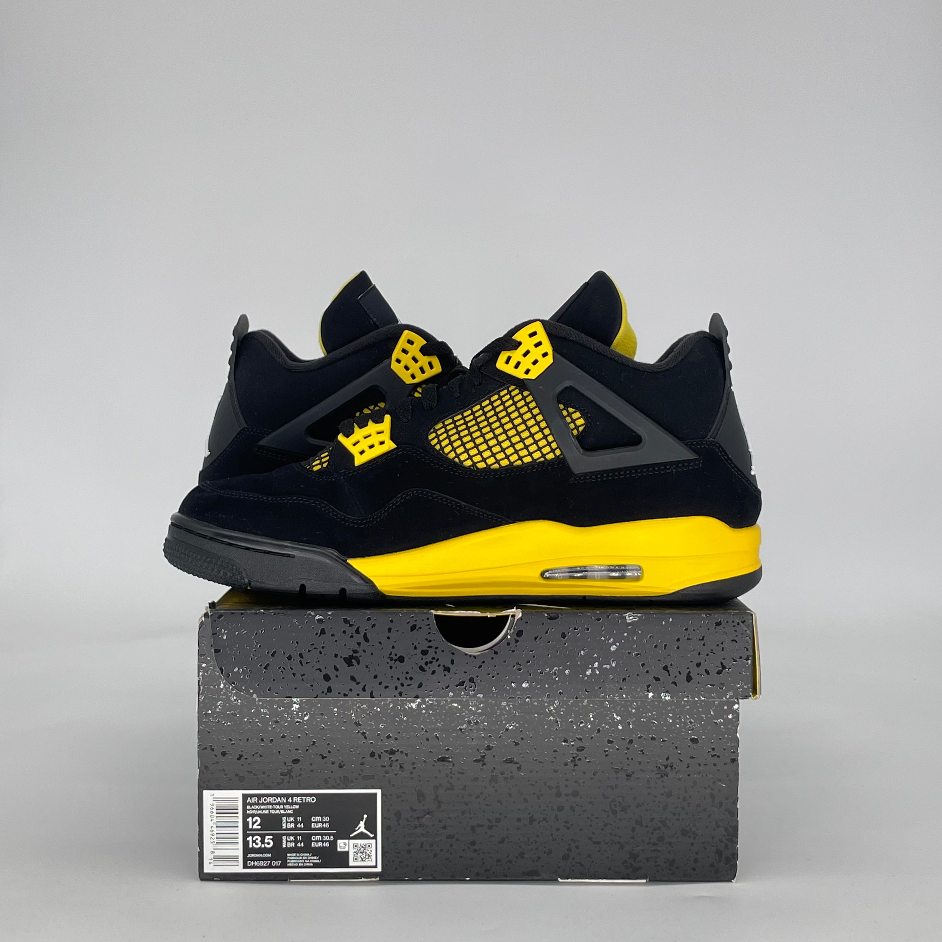 AIR JORDAN 4 THUNDER (2023) DH6927-017 SIZE 12/13.5W