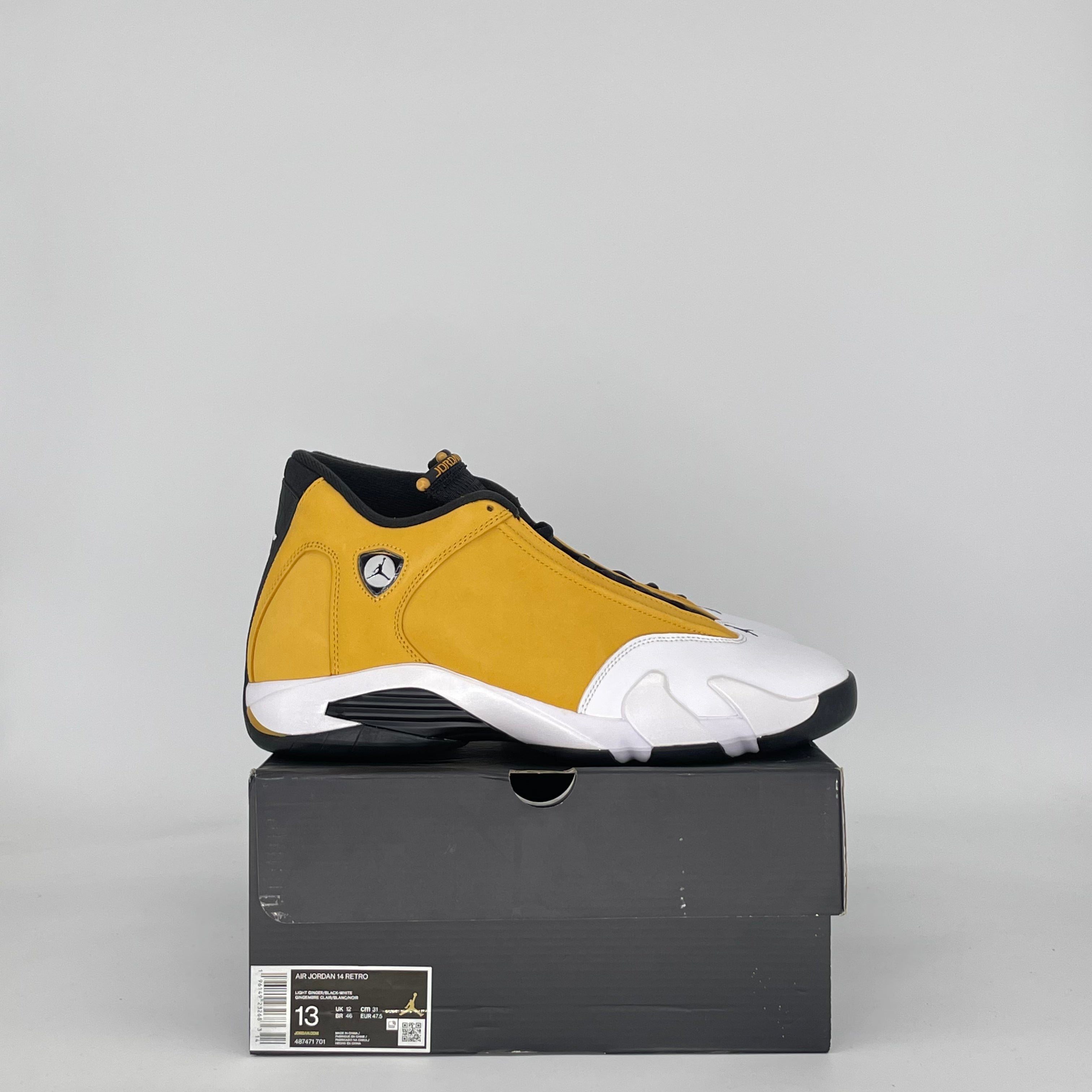 AIR JORDAN 14 LIGHT GINGER (2022) 487471-701 SIZE 13/14.5W