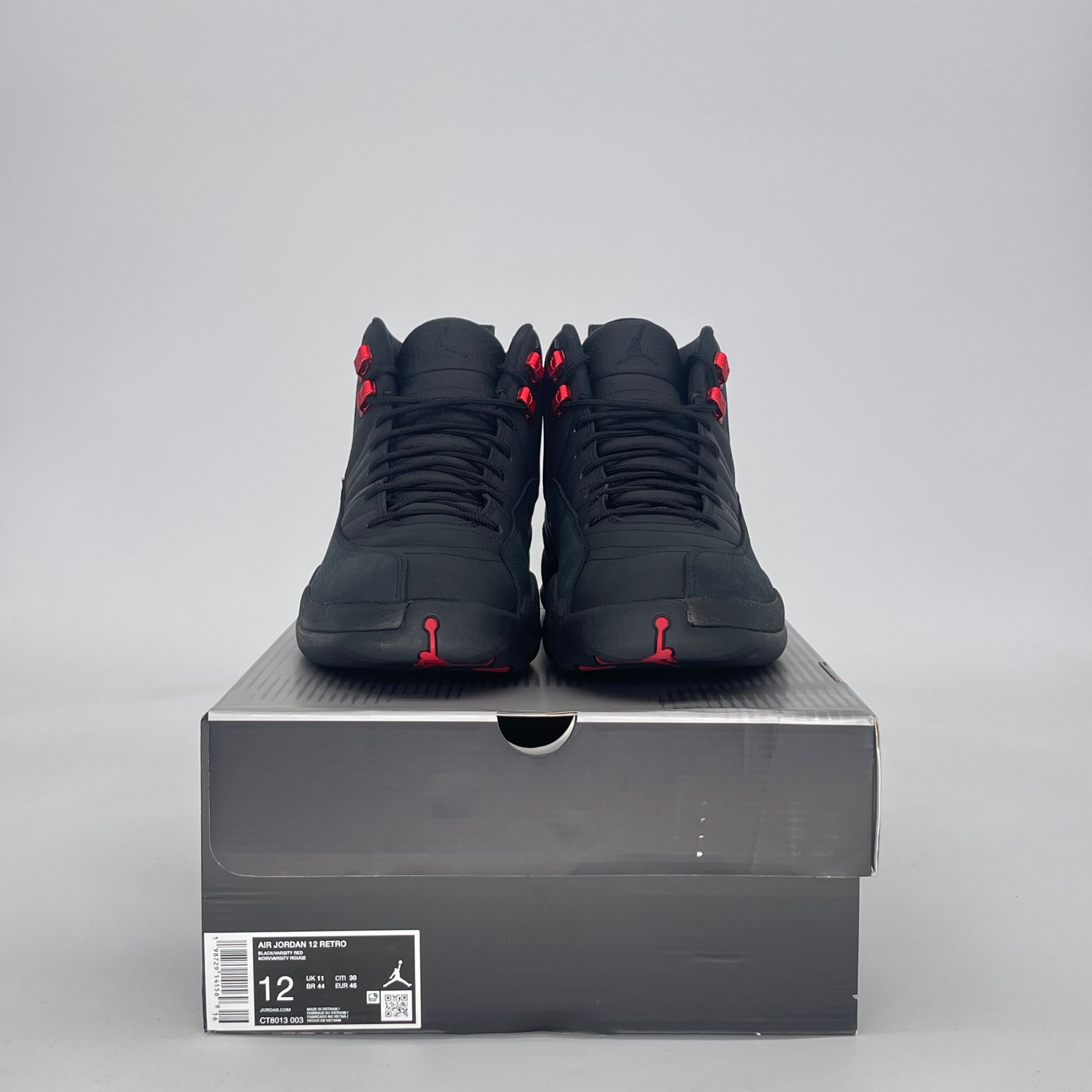 AIR JORDAN 12 BLOODLINE CT8013-003 SIZE 12/13.5W