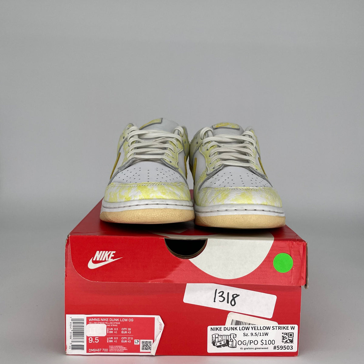 Nike Dunk Low Yellow Strike (Women's)