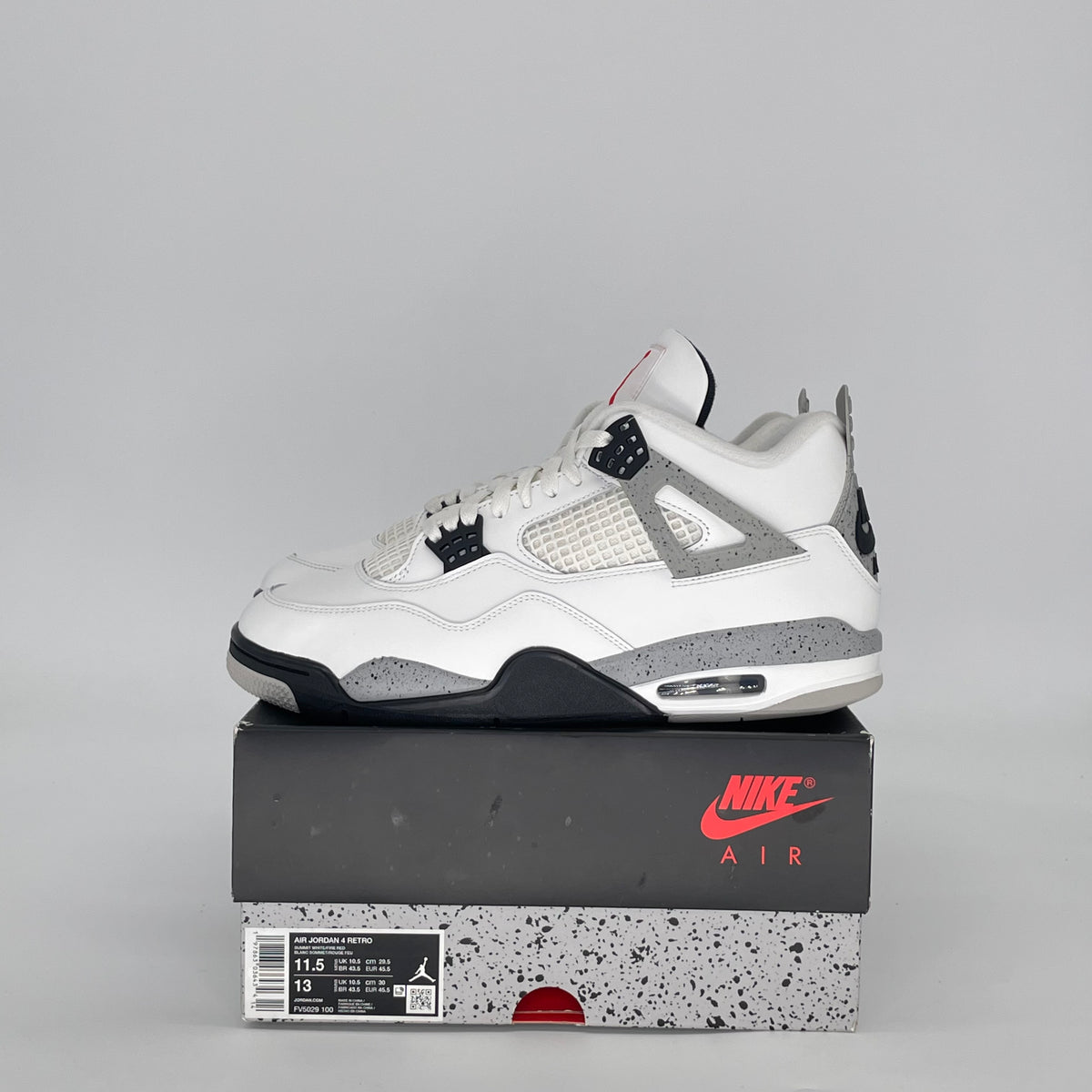 Jordan 4 Retro White Cement (2025)