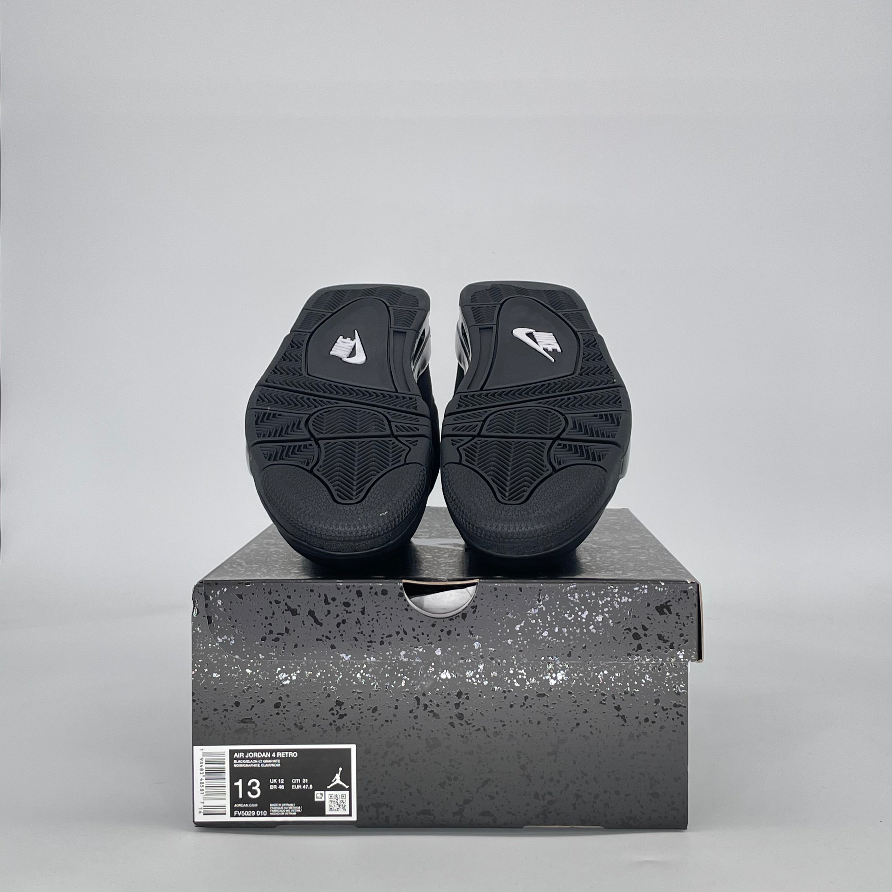 AIR JORDAN 4 BLACK CAT FV5029-010 SIZE 13/14.5W