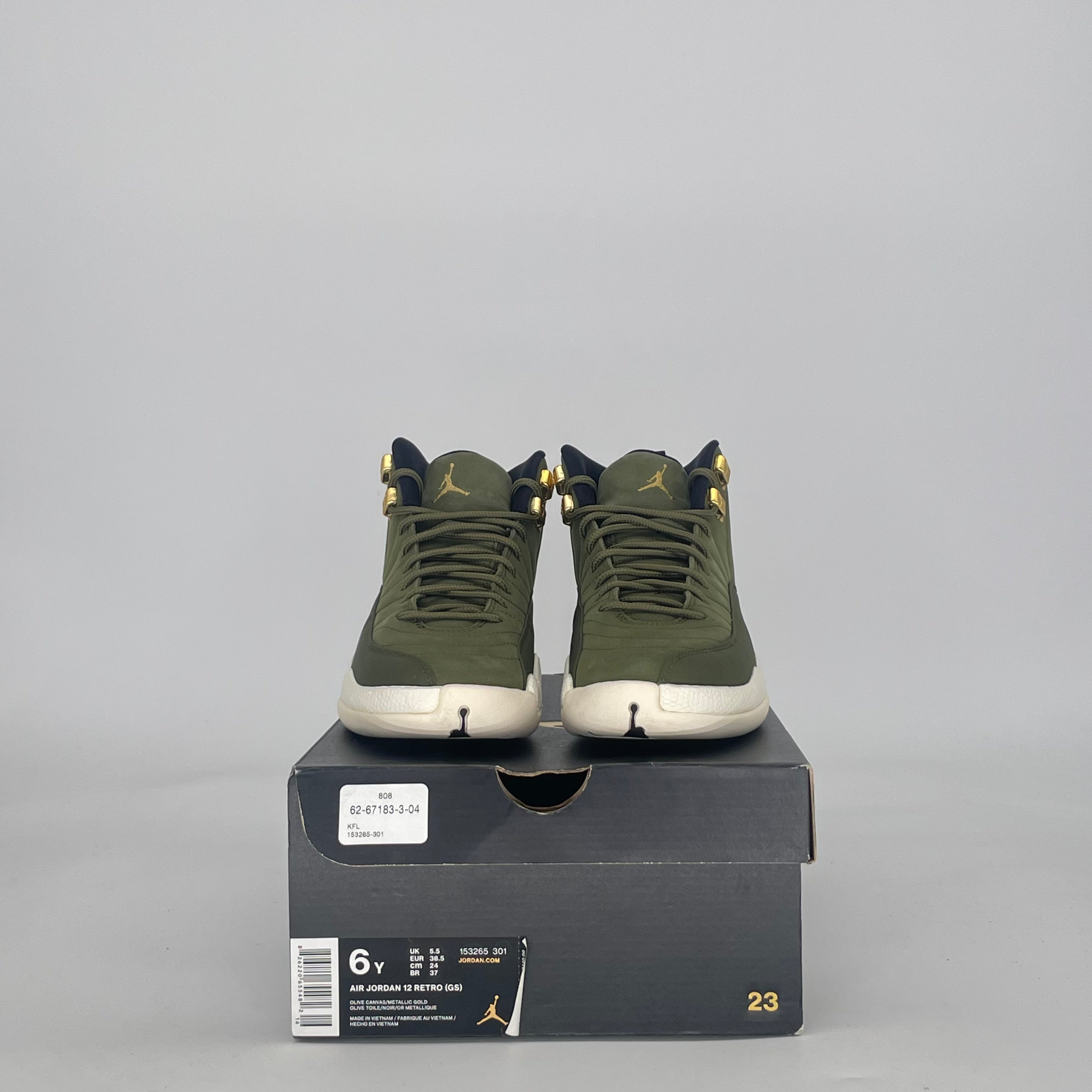 AIR JORDAN 12 CHRIS PAUL CLASS OF 2003 153265-301 SIZE 6/7.5W GS