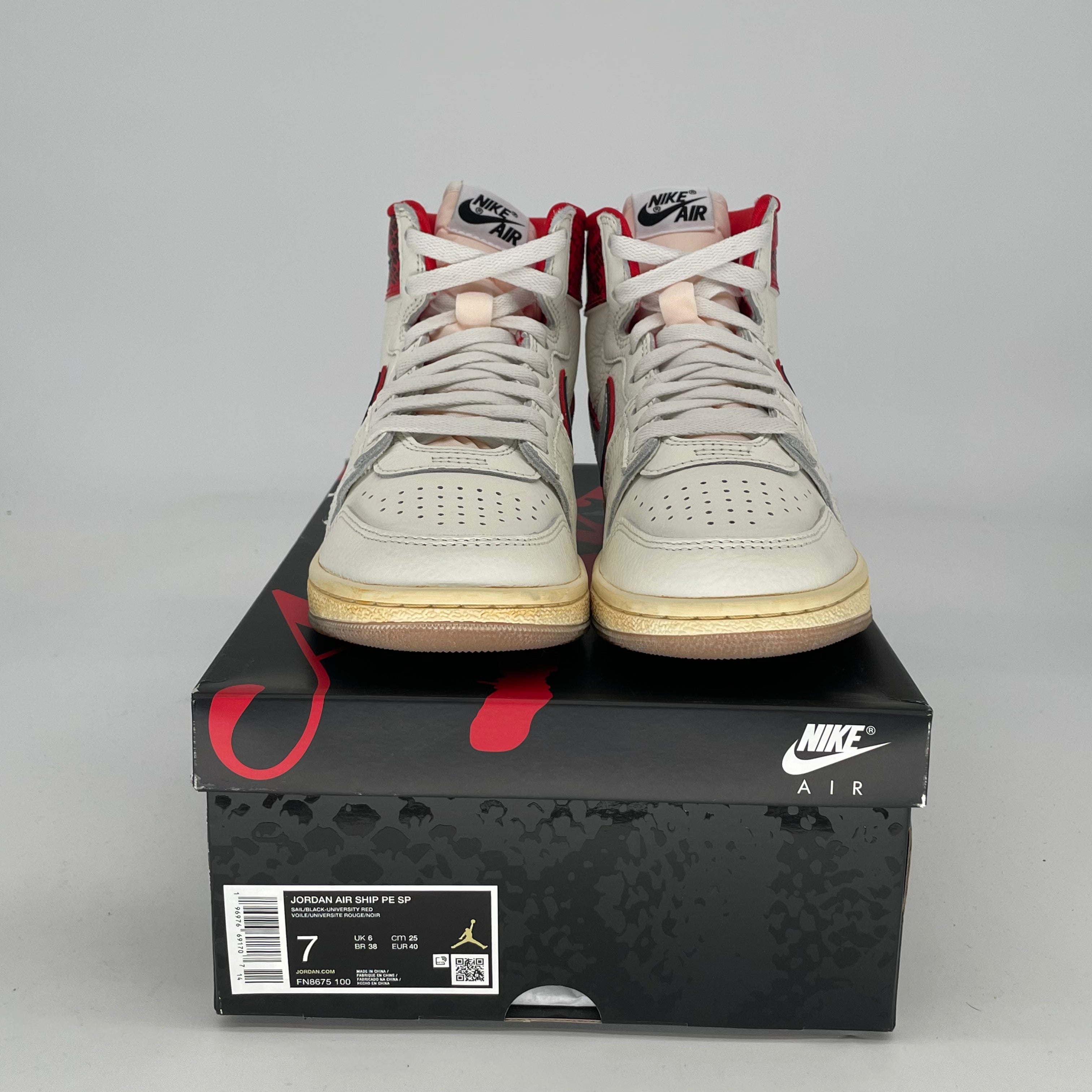 NIKE JORDAN AIR SHIP AWAKE NY SIZE 7/8.5W FN8675-100