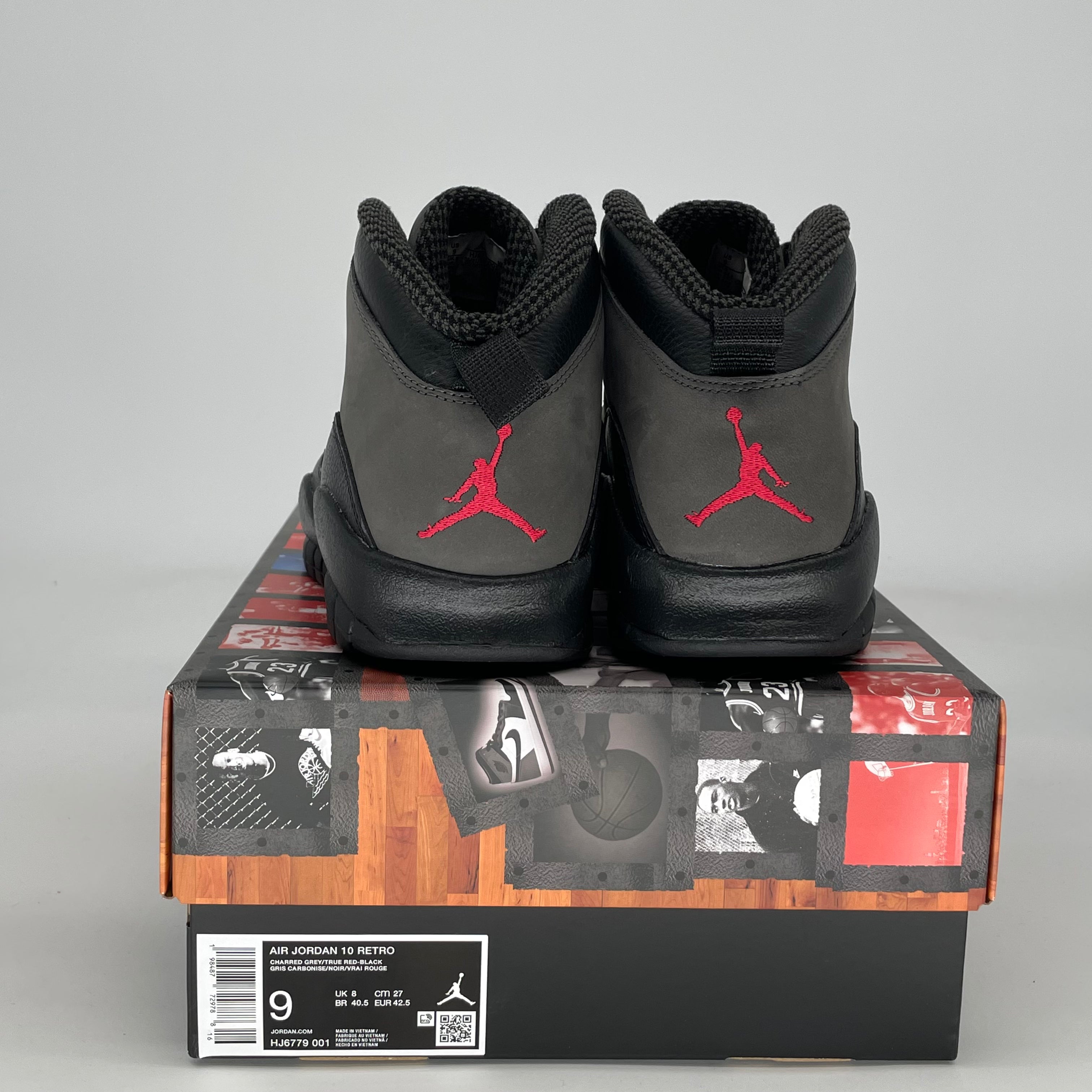 AIR JORDAN 10 SHADOW HJ6779-001 SIZE 9/10.5W