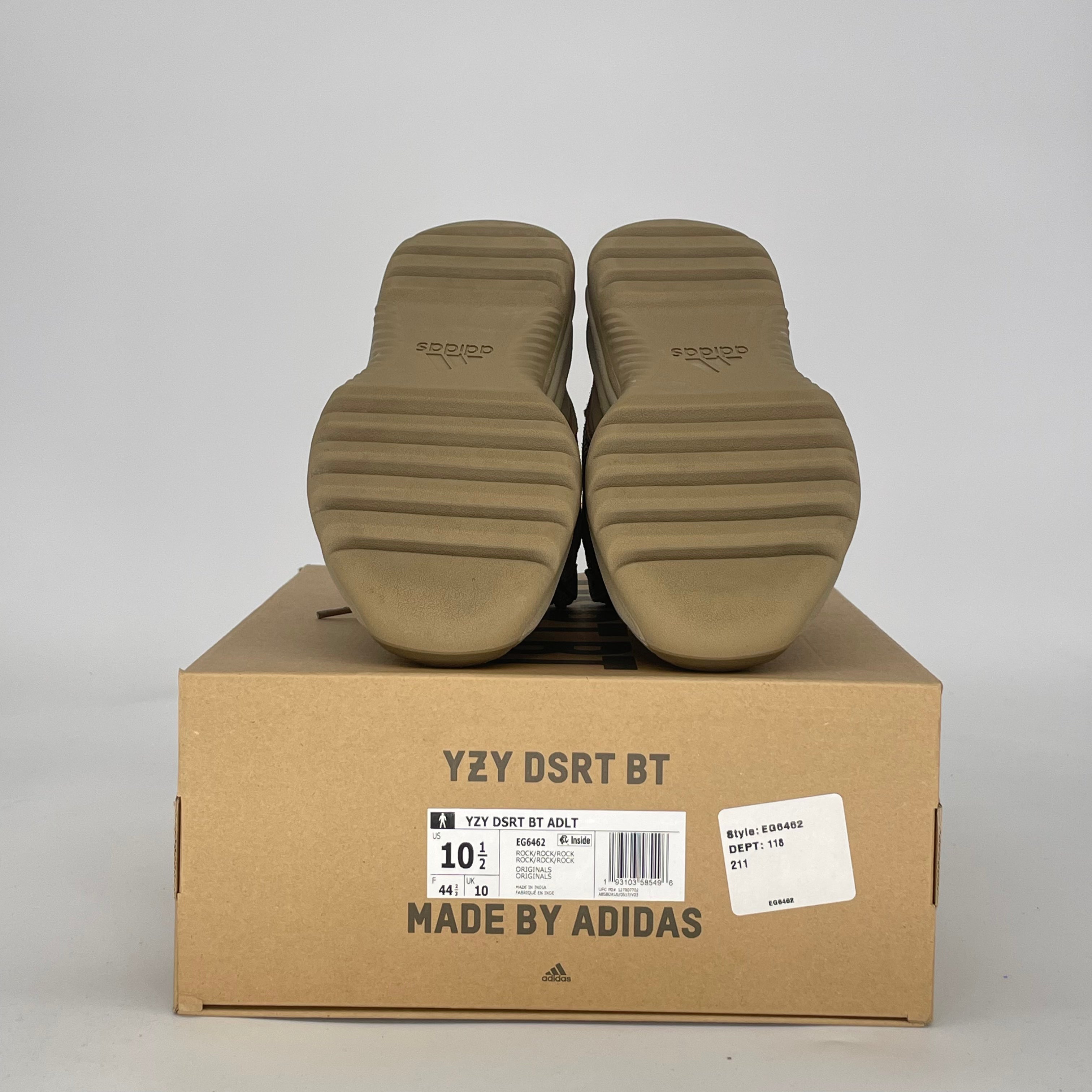 ADIDAS YEEZY DESERT BOOT ROCK EG6462 SIZE 10.5/12W