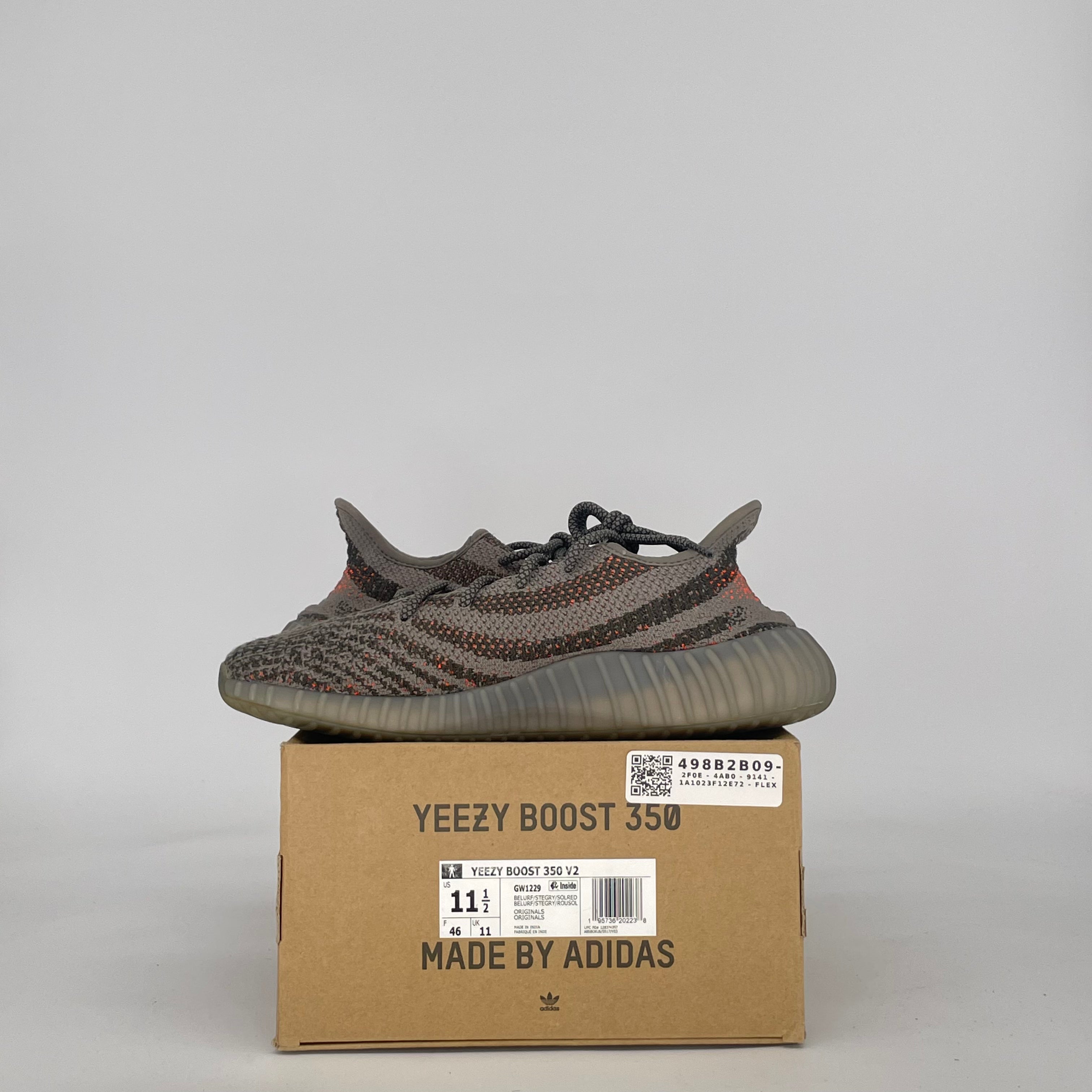 Adidas Yeezy Boost 350 V2 Beluga Reflective GW1229 Size 11.5/13W