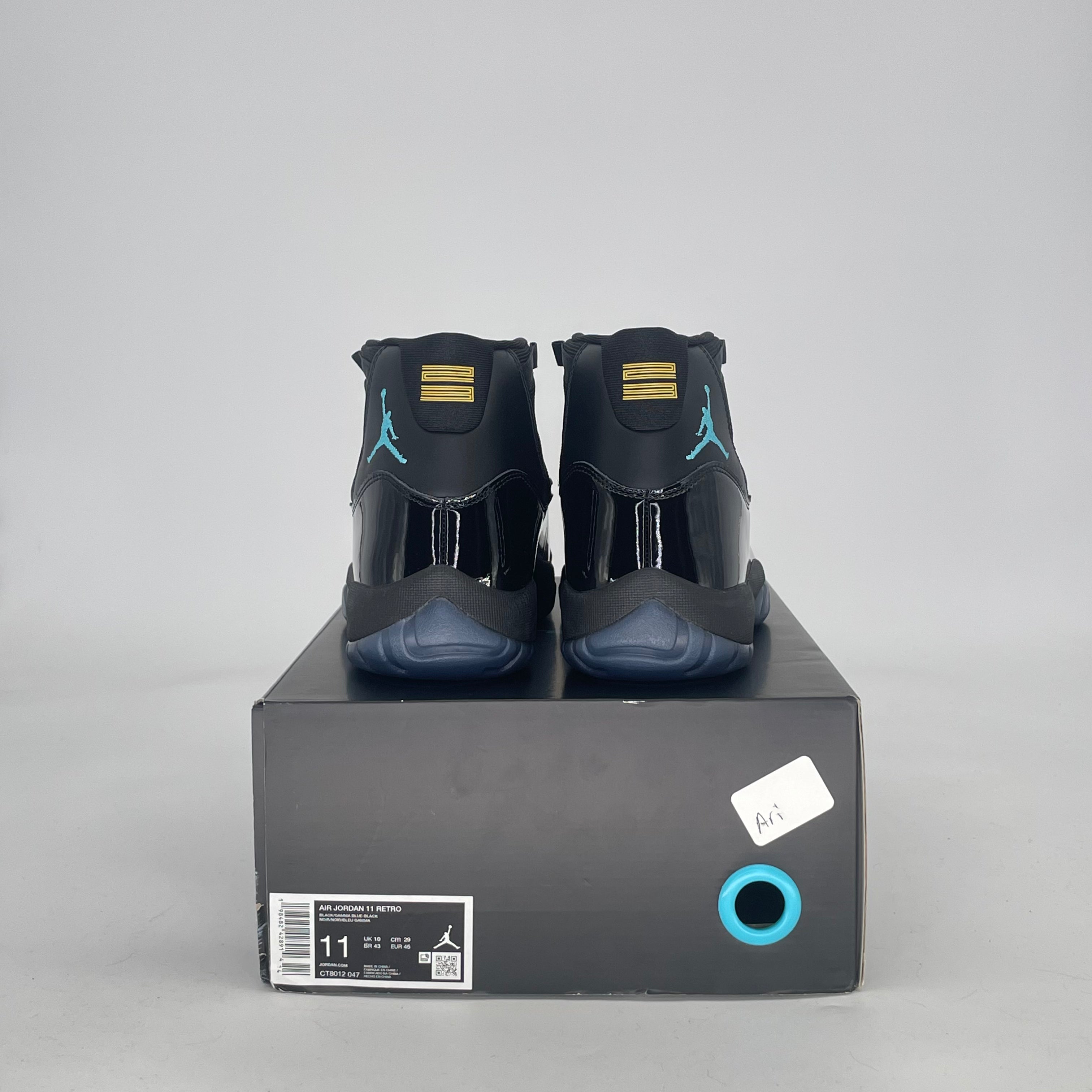 AIR JORDAN 11 GAMMA BLUE CT8012-047 SIZE 11/12.5W