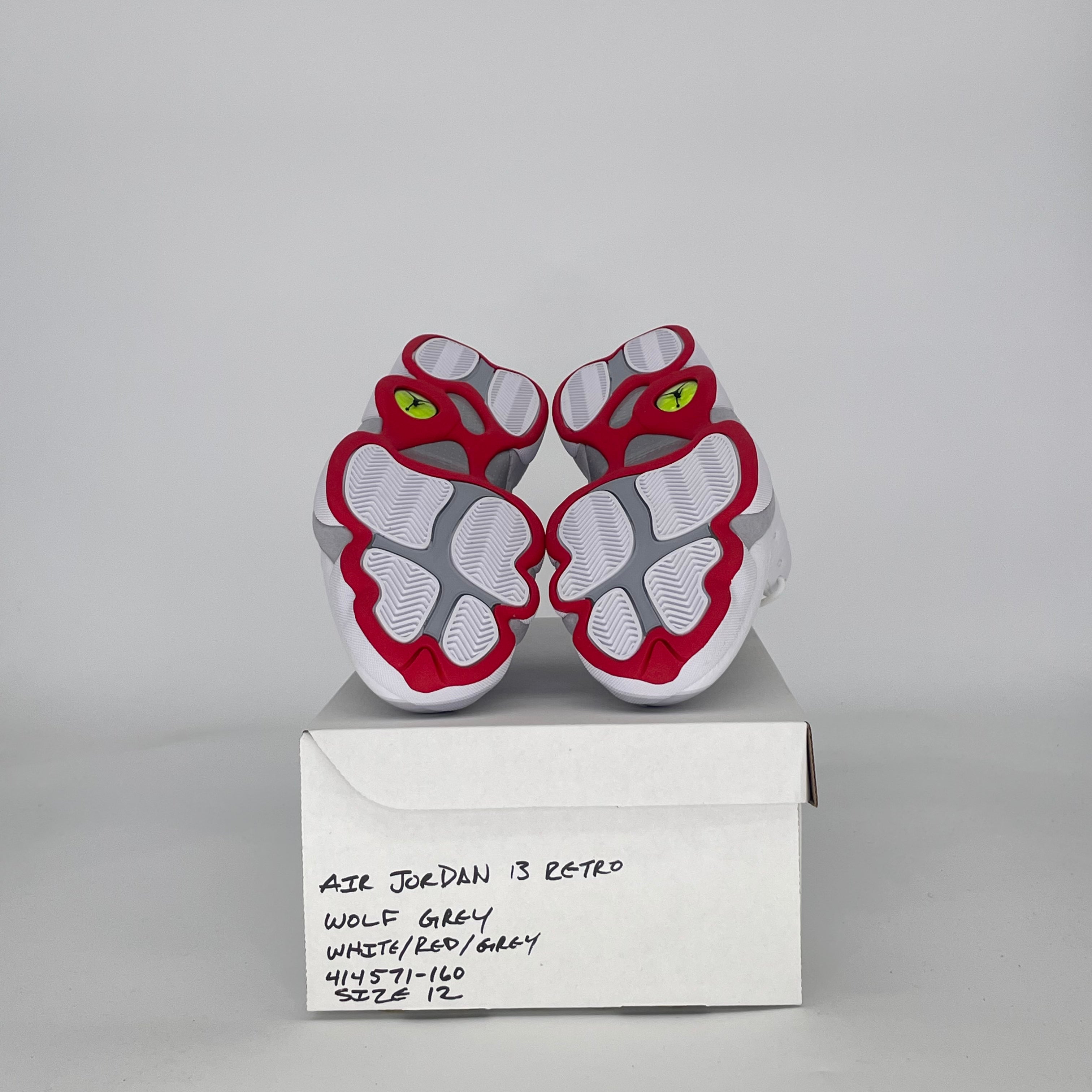 AIR JORDAN 13 WOLF GREY 414571-160 SIZE 12/13.5W