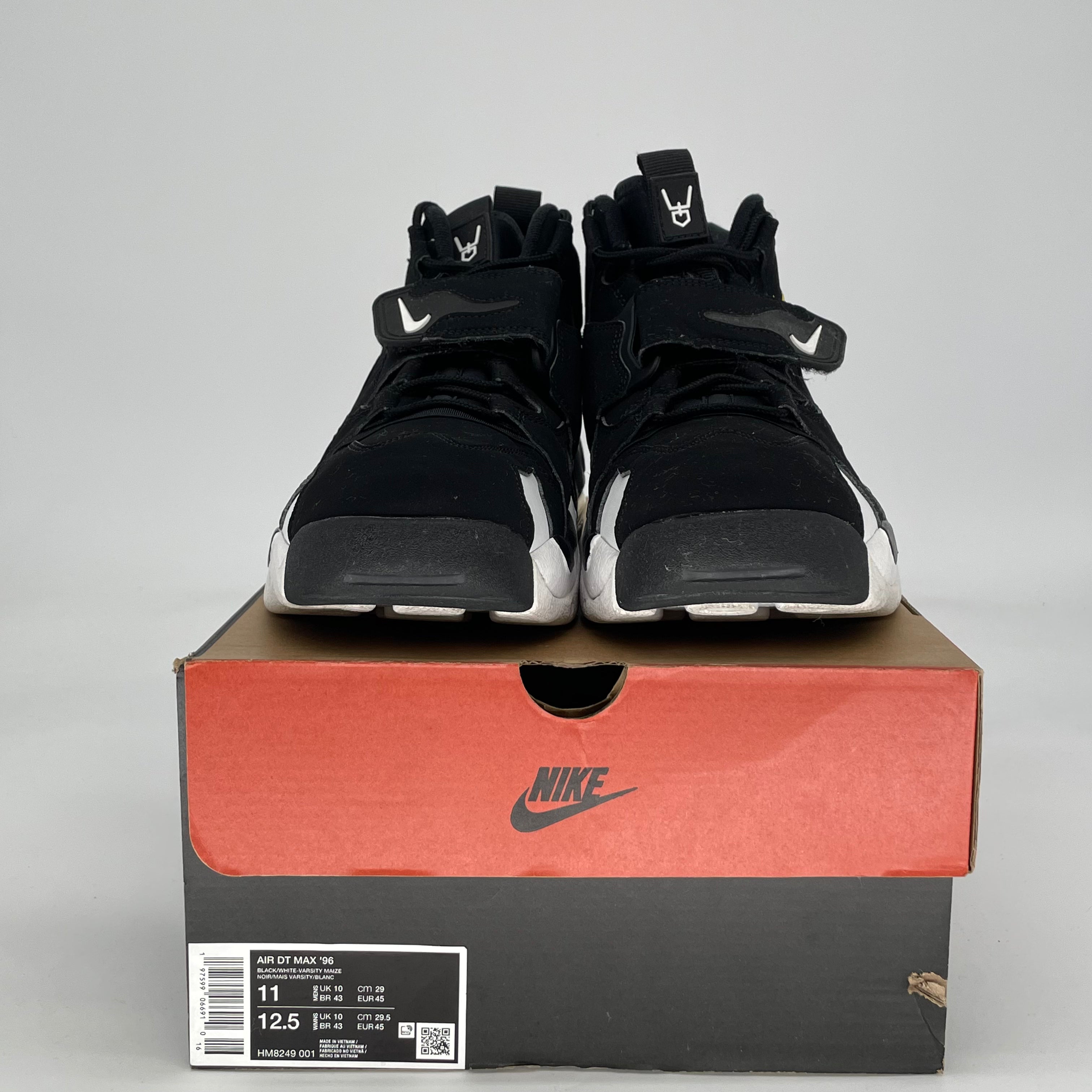 NIKE AIR DT MAX '96 BLACK WHITE HM8249-001 SIZE 11/12.5W