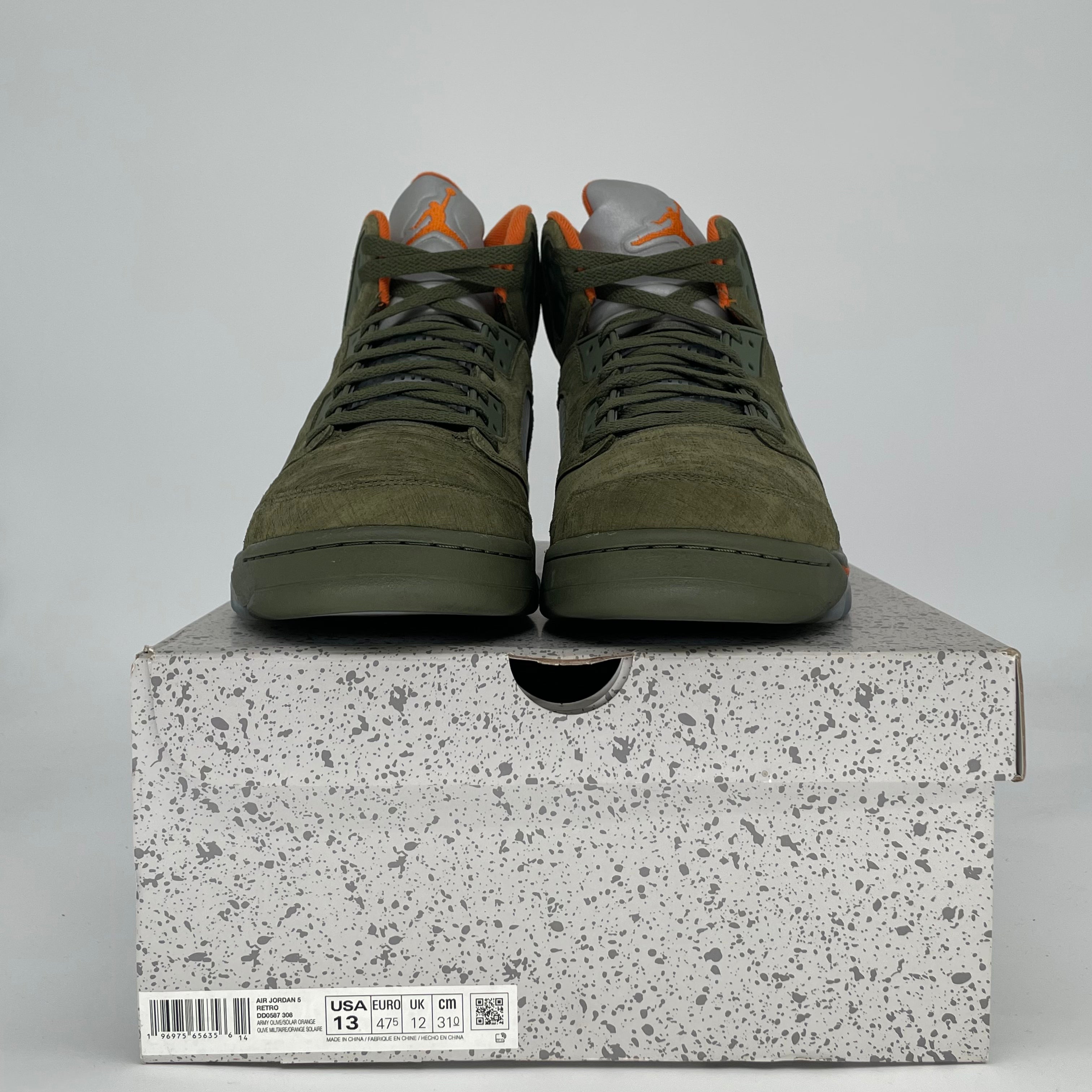 AIR JORDAN 5 OLIVE DD0587-308 SIZE 13/14.5W