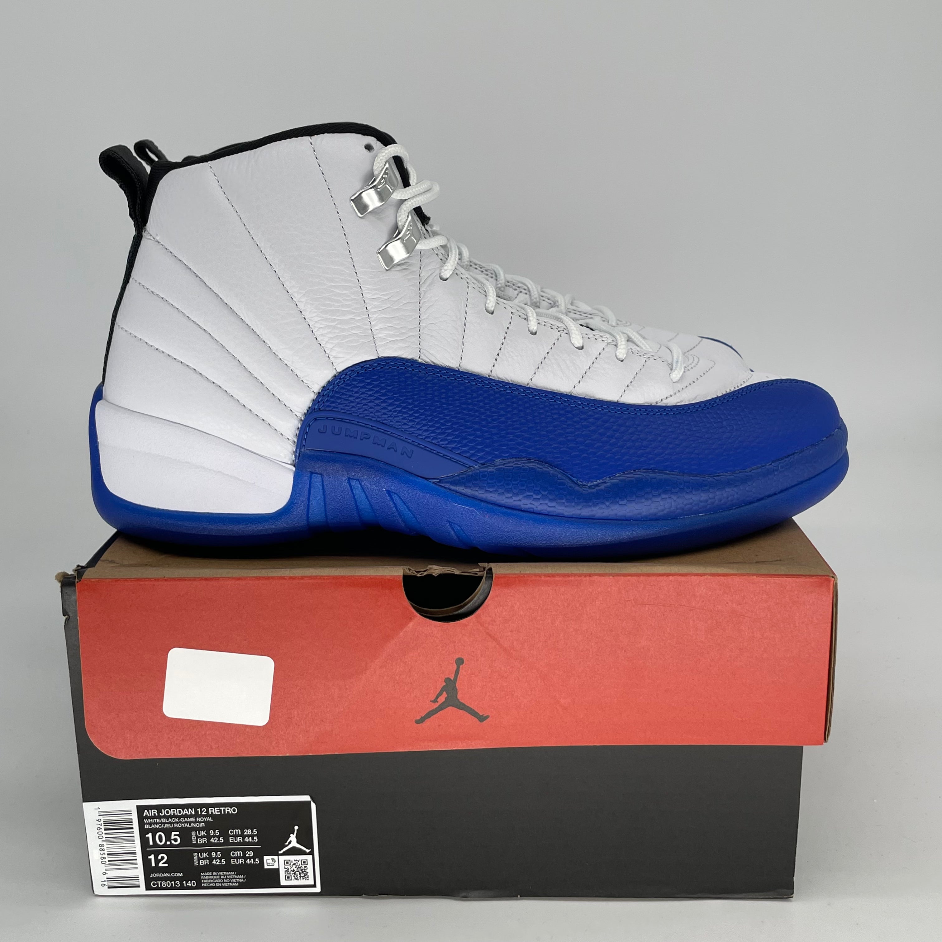 AIR JORDAN 12 BLUEBERRY SIZE 10.5/12W CT8013-140