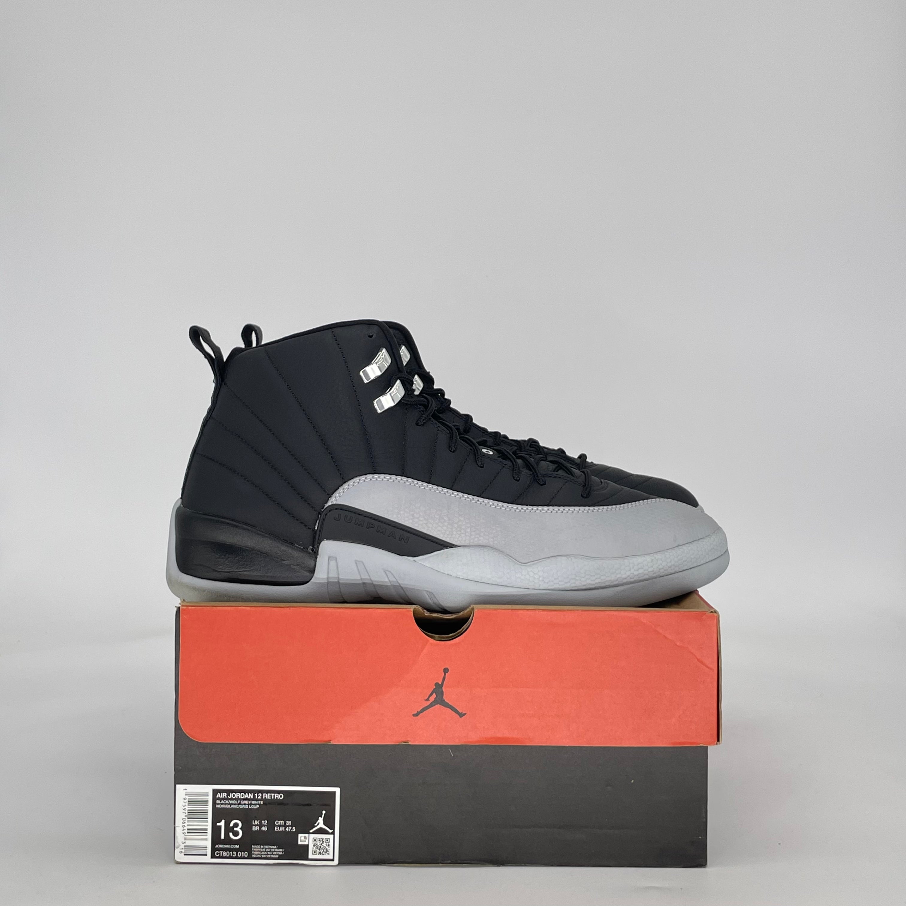 AIR JORDAN 12 BARONS CT8013-010 SIZE 13/14.5W