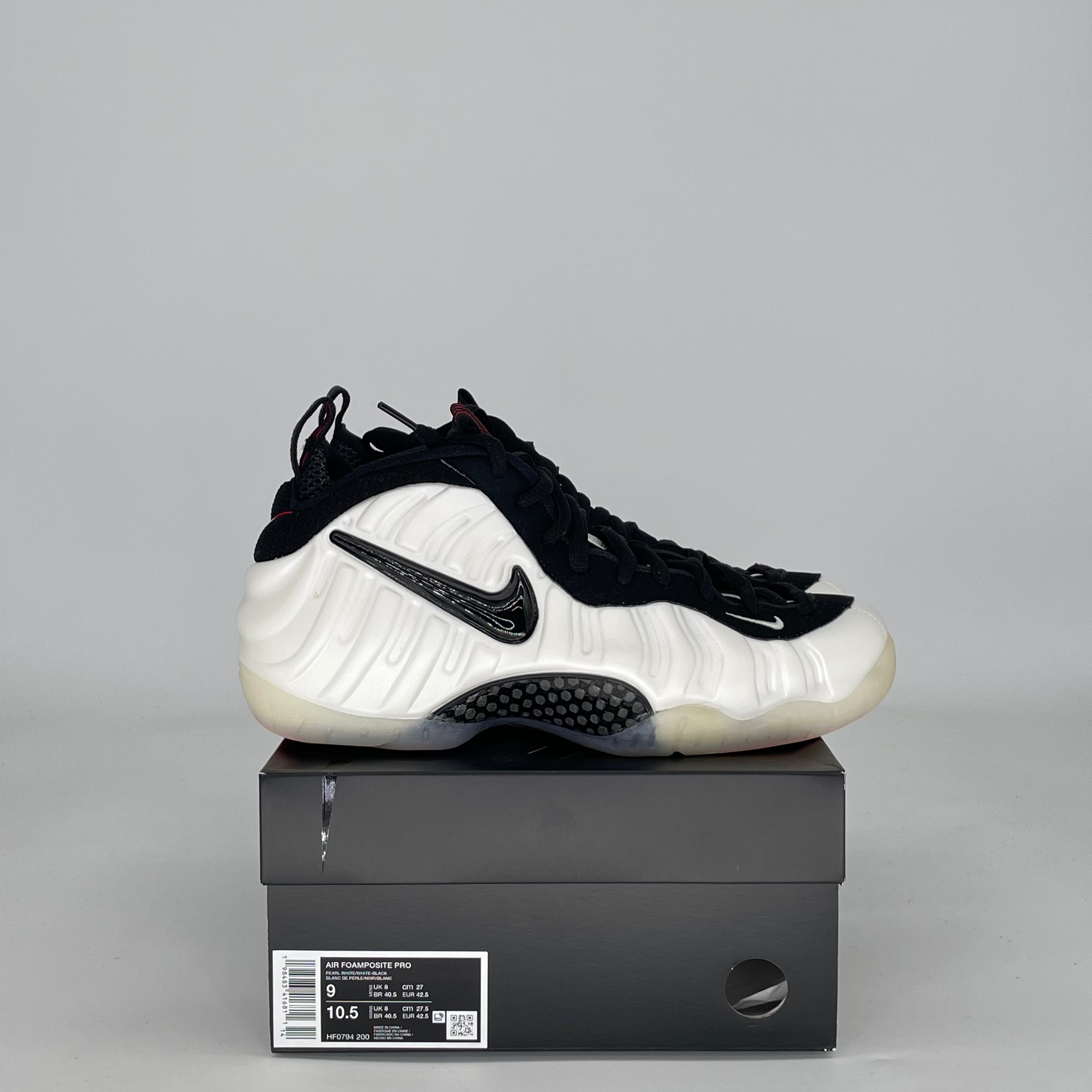 NIKE AIR FOAMPOSITE PRO PEARL (2025) HF0794-200 SIZE 9/10.5W