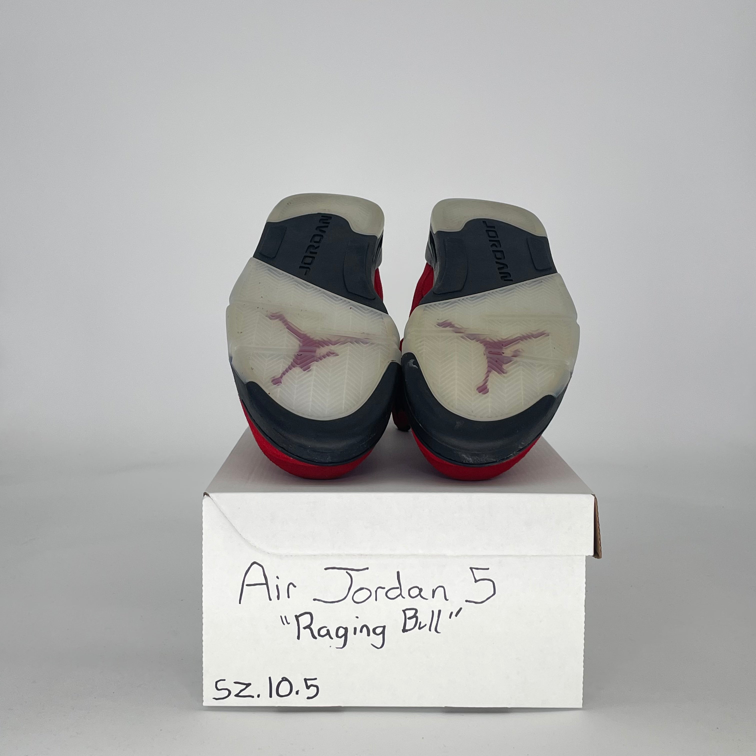 AIR JORDAN 5 RAGING BULL RED DD0587-600 SIZE 10.5/12W