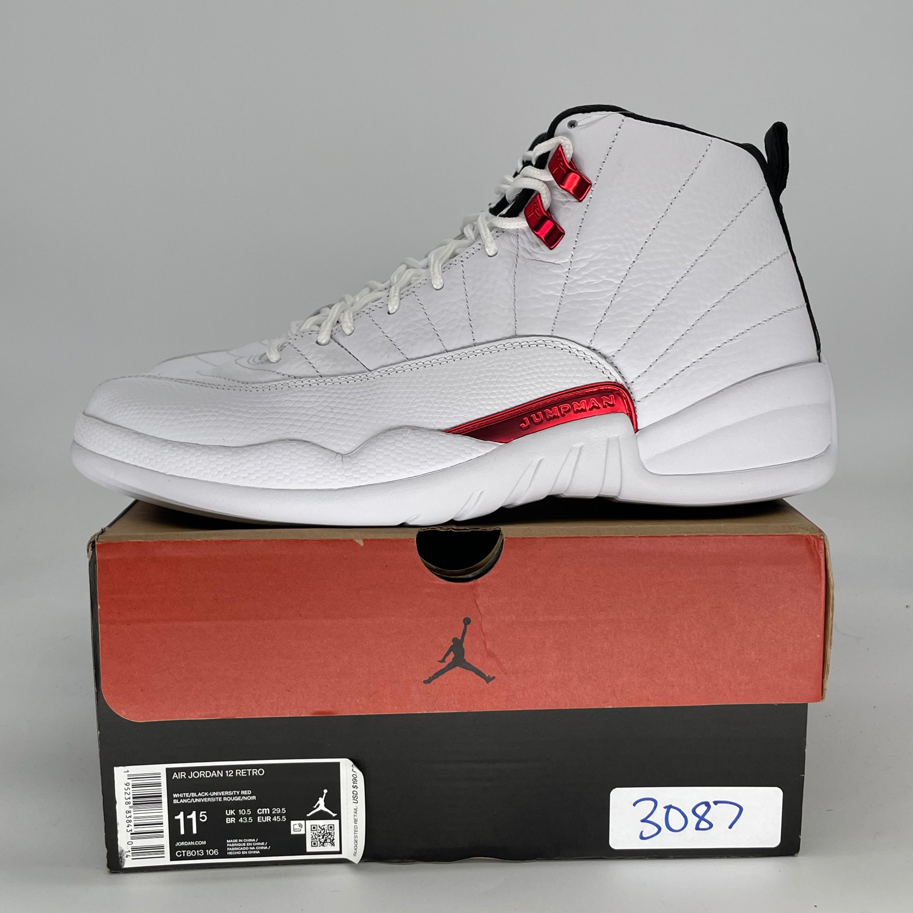 AIR JORDAN 12 TWIST CT8013-106 SIZE 11.5/13W