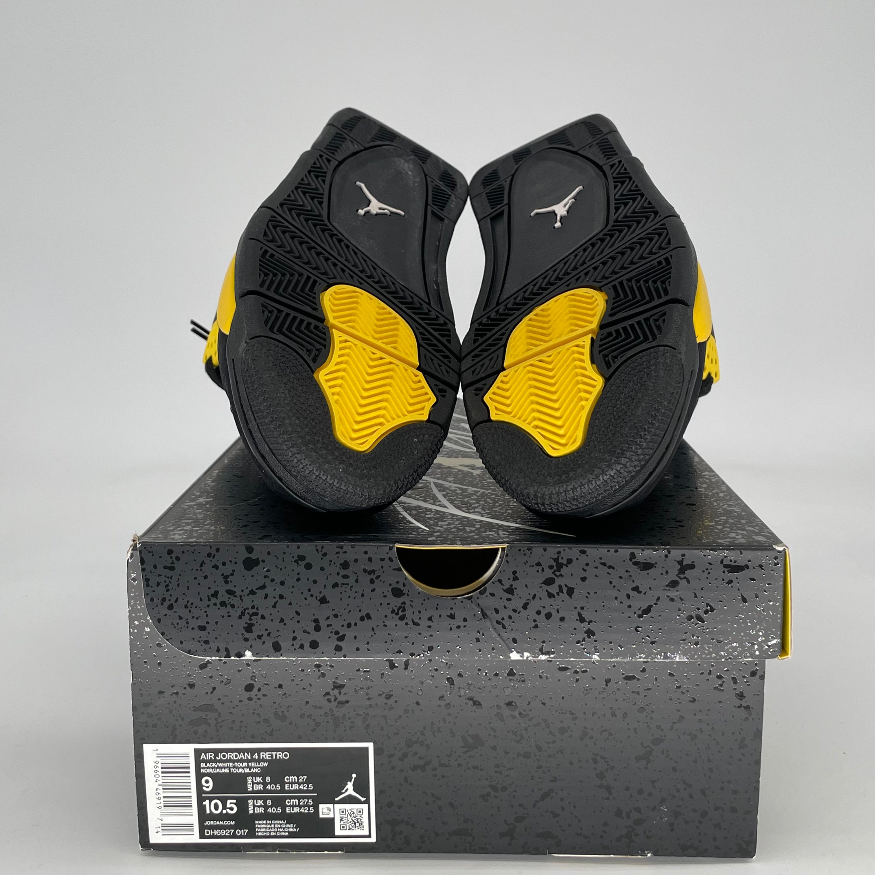 AIR JORDAN 4 THUNDER DH6927-017 SIZE 9/10.5W