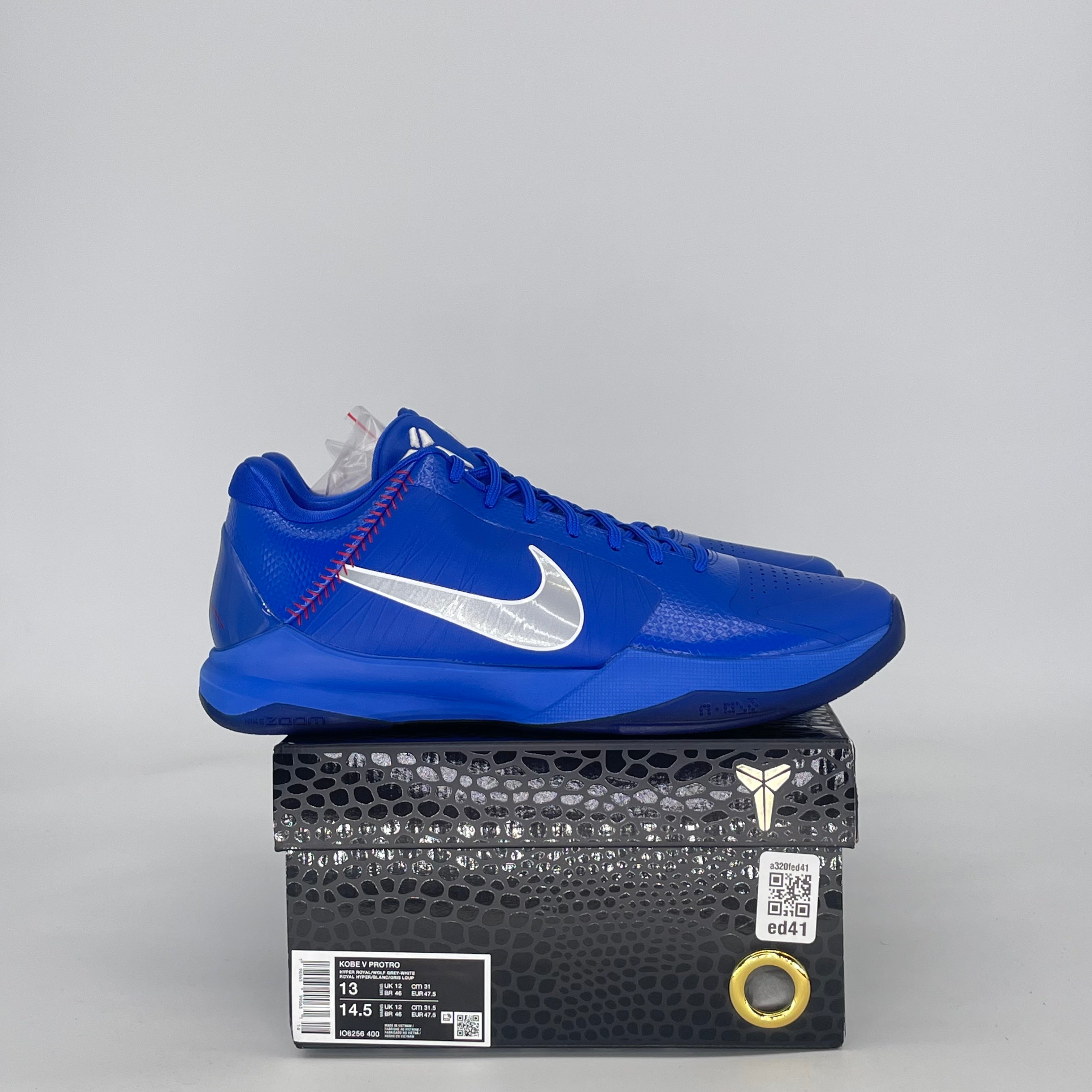 NIKE KOBE 5 PROTRO DODGERS IO6256-400 SIZE 13/14.5W