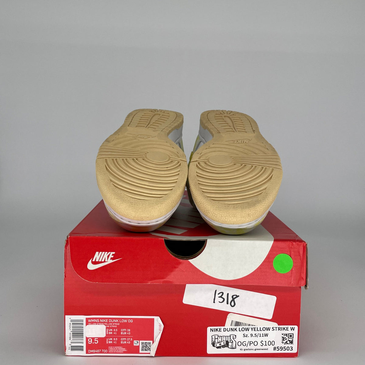 Nike Dunk Low Yellow Strike (Women's)