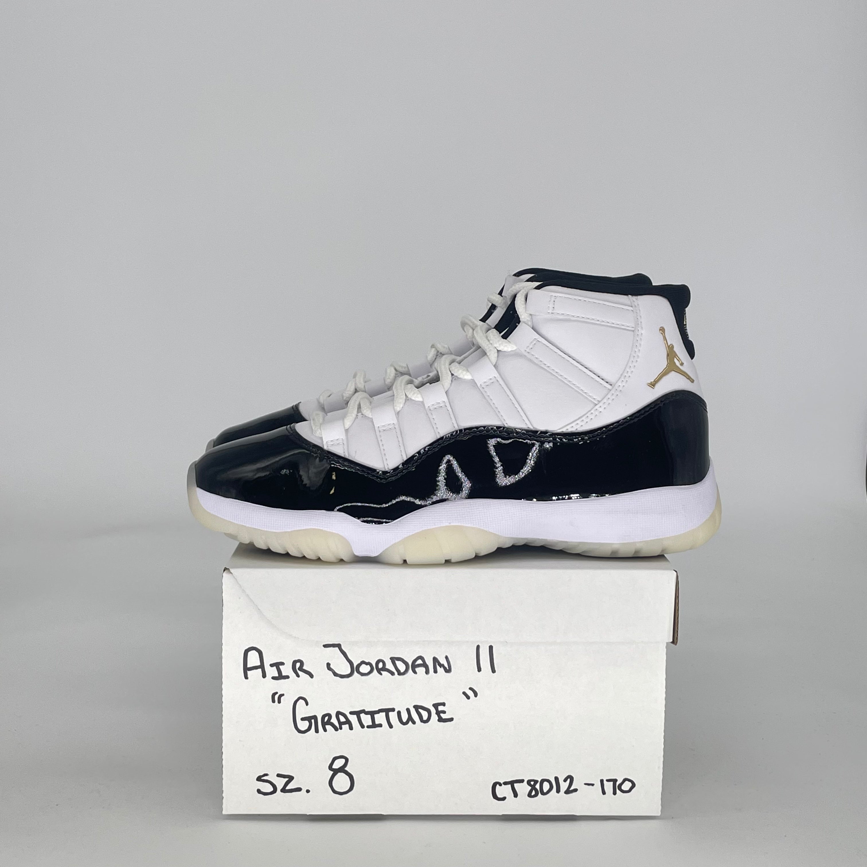 AIR JORDAN 11 DMP GRATITUDE CT8012-170 SIZE 8/9.5W