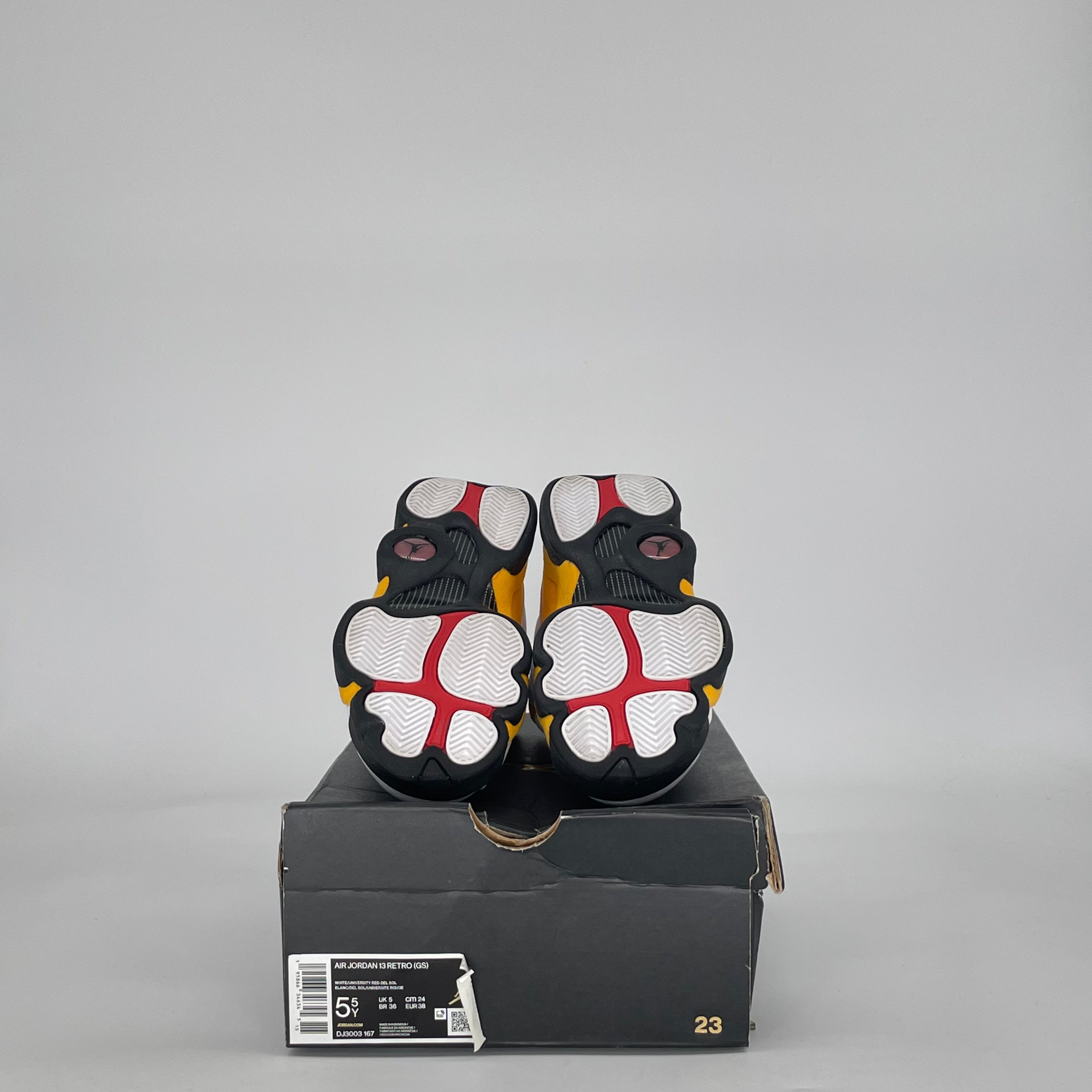 AIR JORDAN 13 DEL SOL DJ3003-167 SIZE 5.5/7W GS