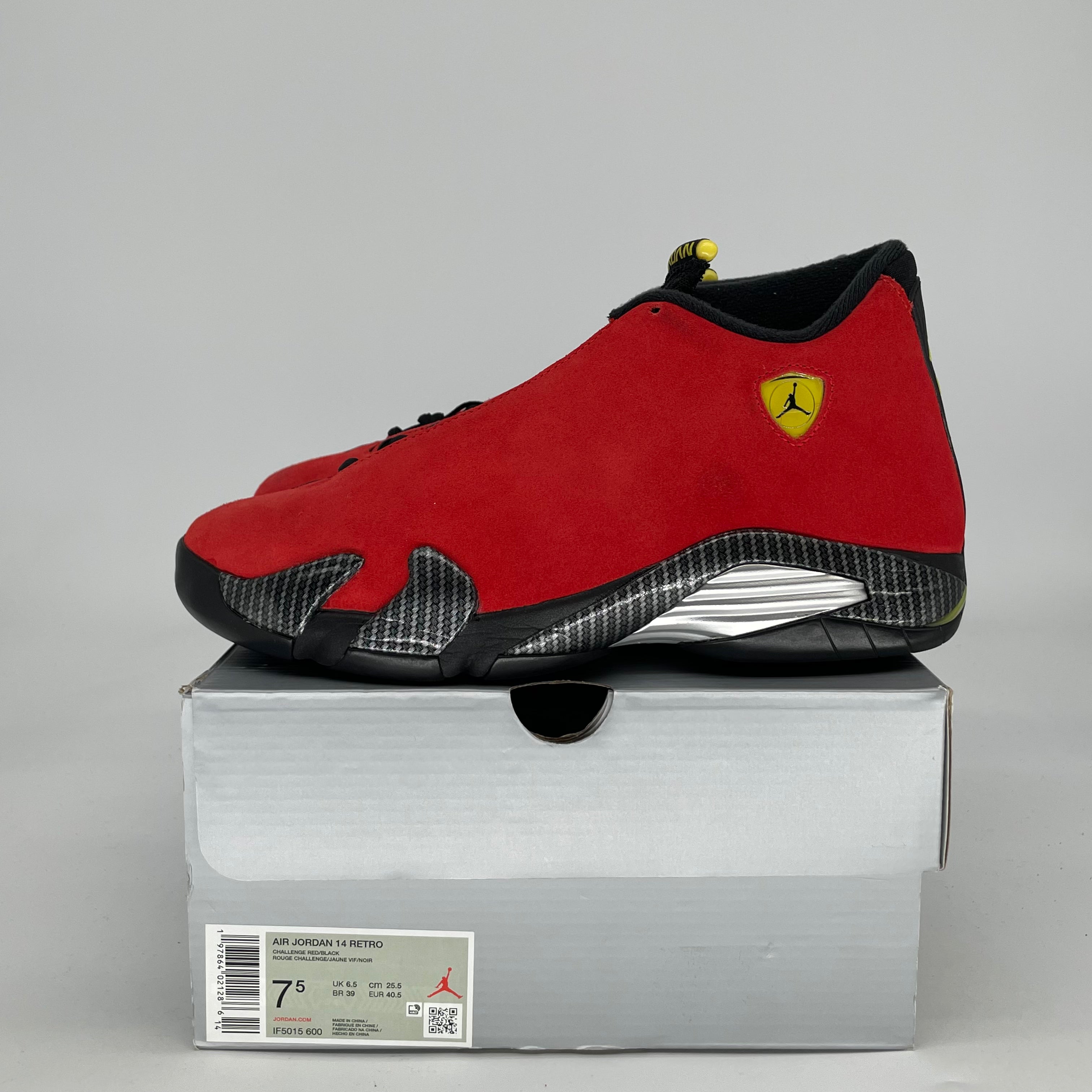 AIR JORDAN 14 FERRARI IF5015-600 SIZE 7.5/9W