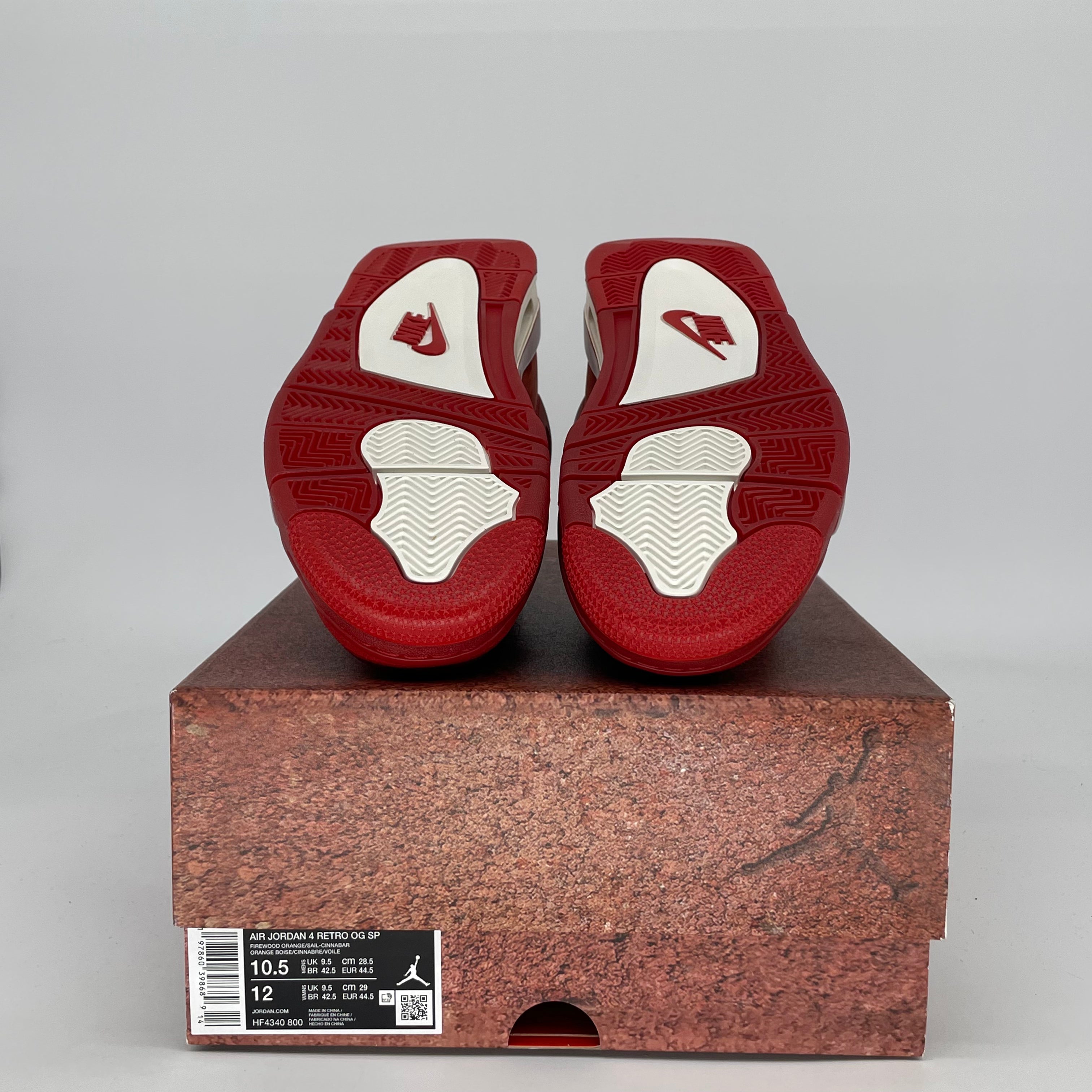 AIR JORDAN 4 NIGEL SYLVESTER BRICK BY BRICK HF4340-800 SIZE 10.5/12W