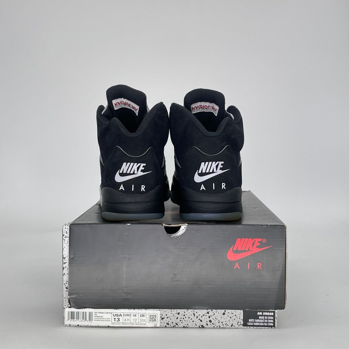 Jordan 5 Retro OG Black Metallic Reimagined