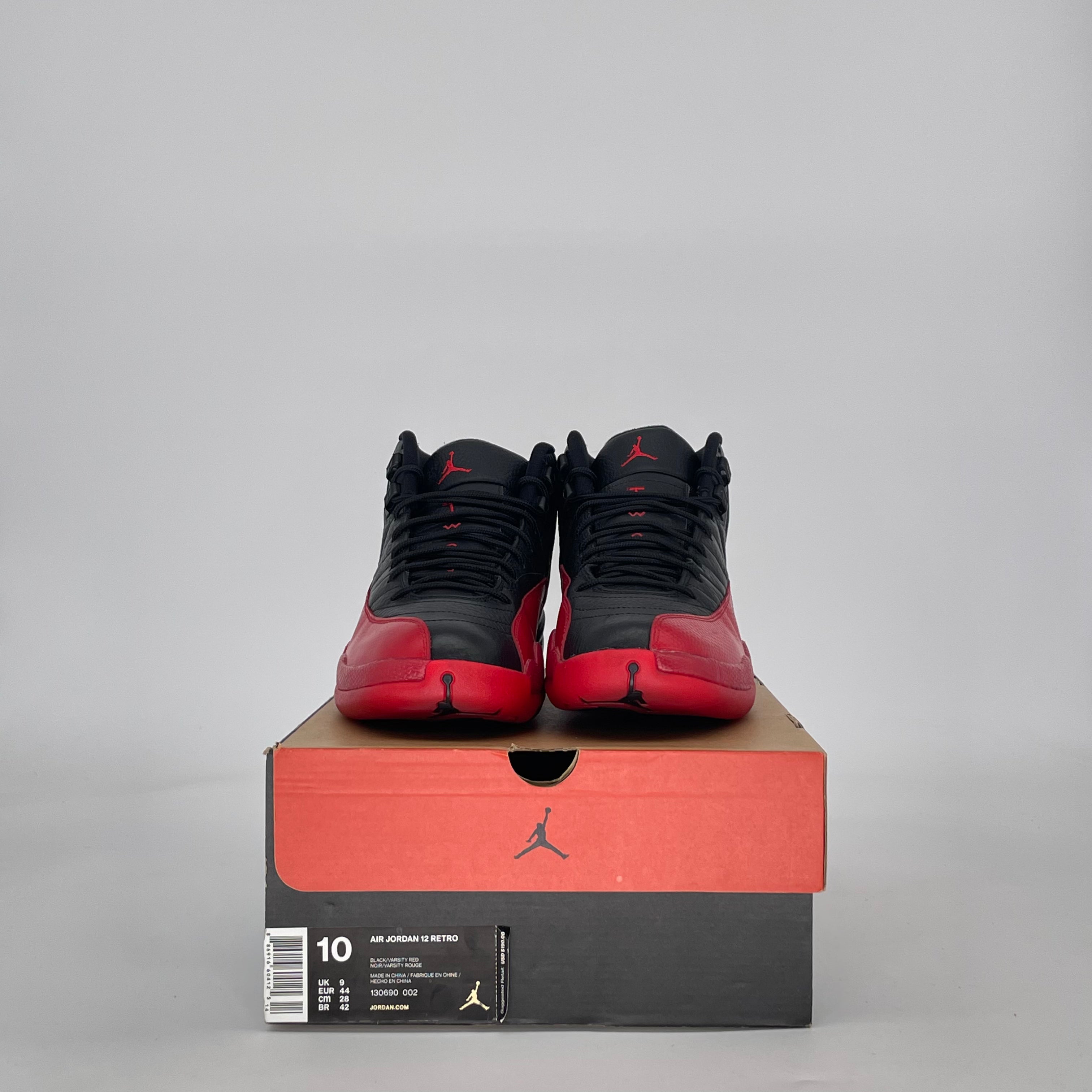 AIR JORDAN 12 FLU GAME 130690-002 SIZE 10/11.5W