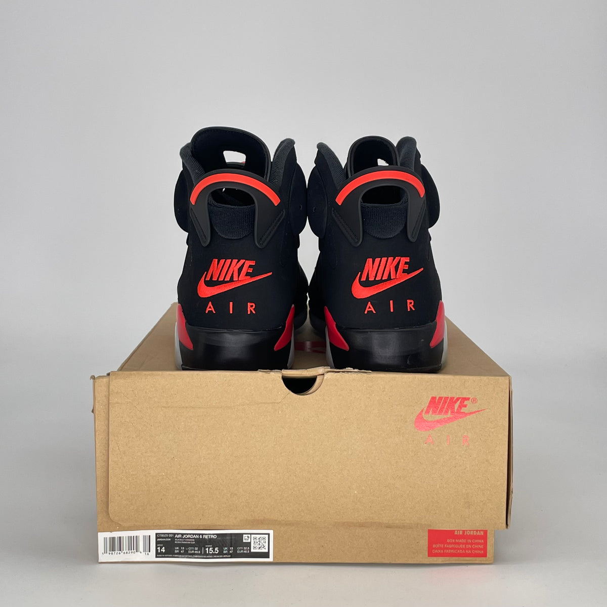 Jordan 6 Retro Infrared Salesman