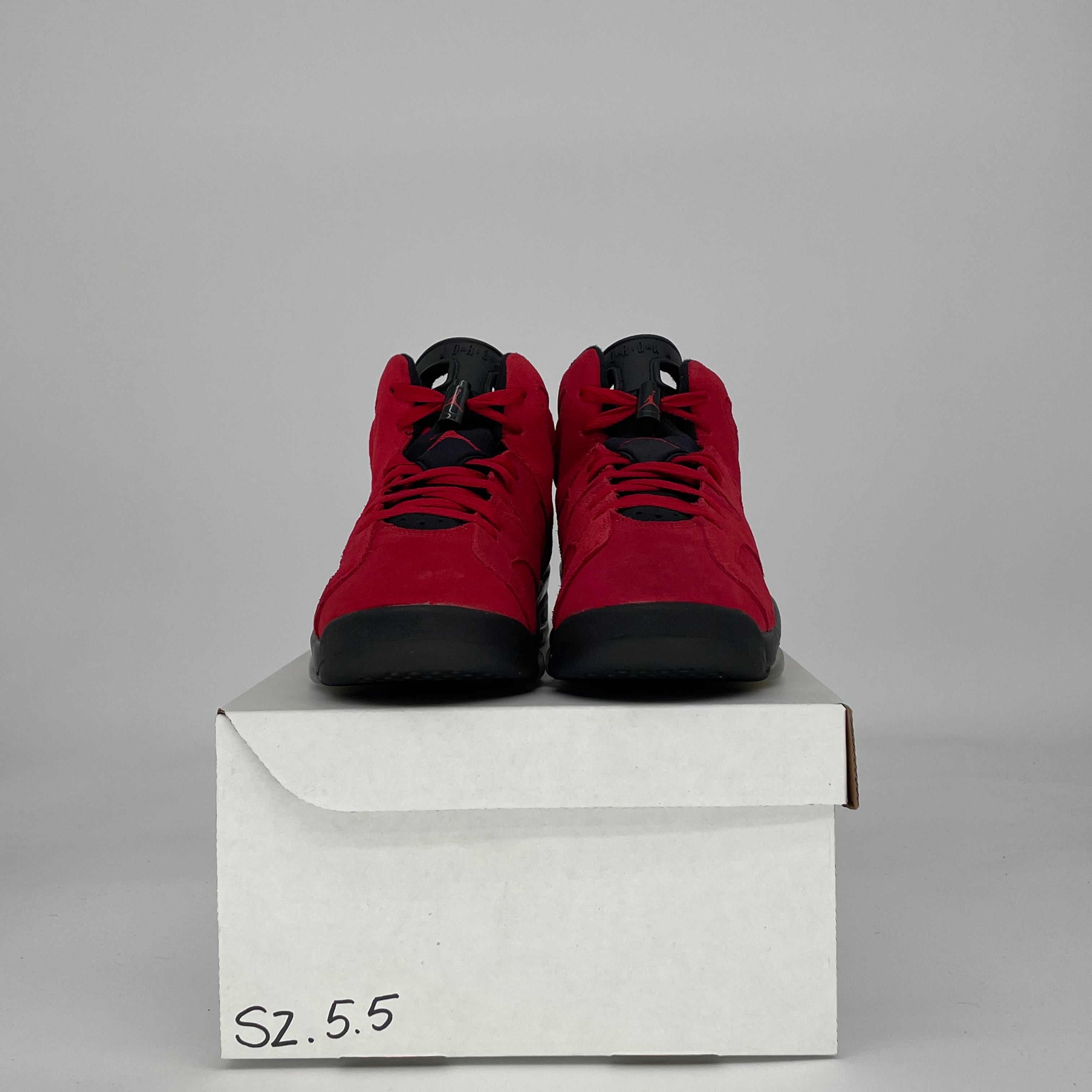 AIR JORDAN 6 TORO BRAVE 384665-620 SIZE 5.5/7W