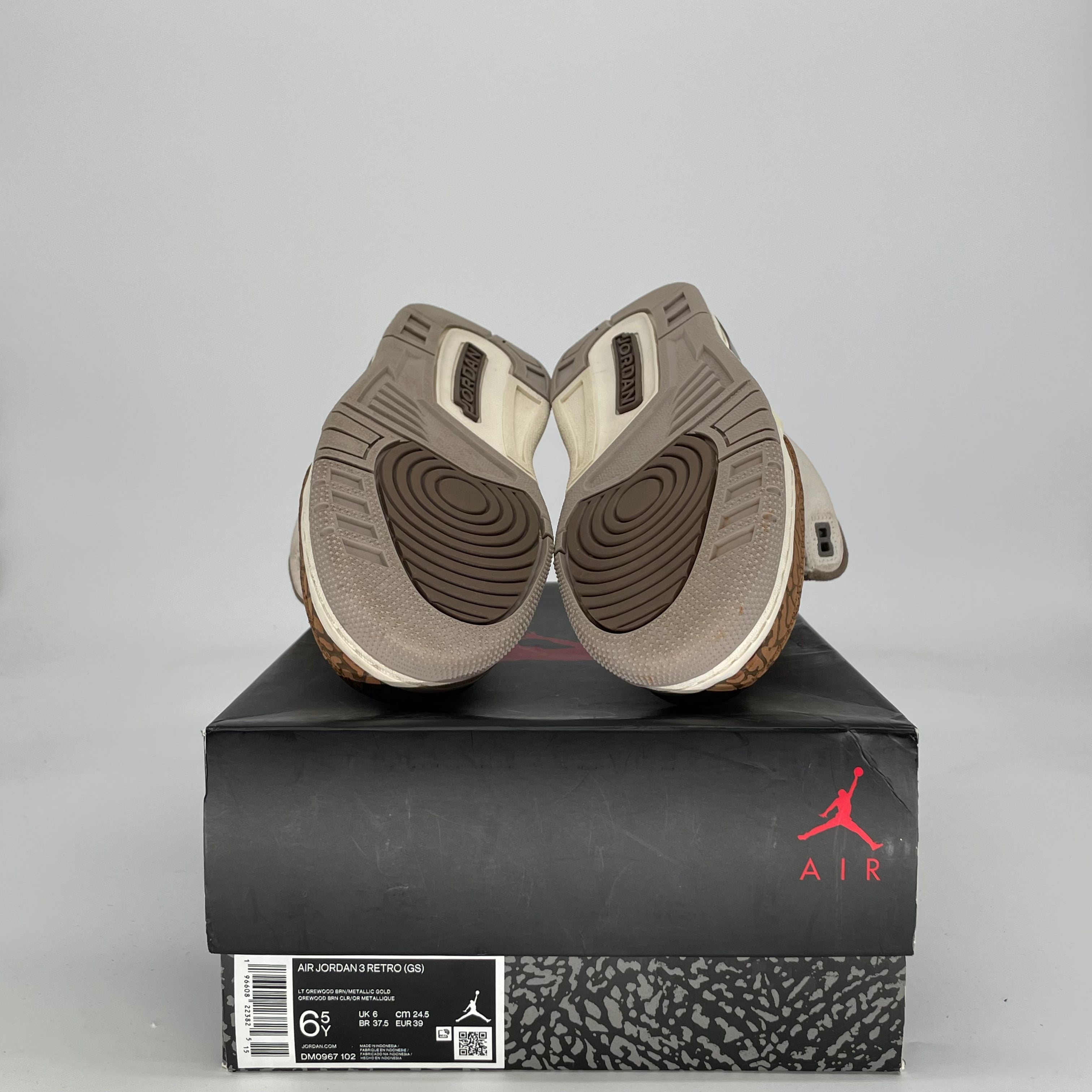 AIR JORDAN 3 PALOMINO CT8532-102 SIZE 6.5/8W