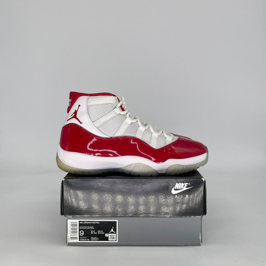 AIR JORDAN 11 CHERRY (2022) CT8012-116 SIZE 9/10.5W